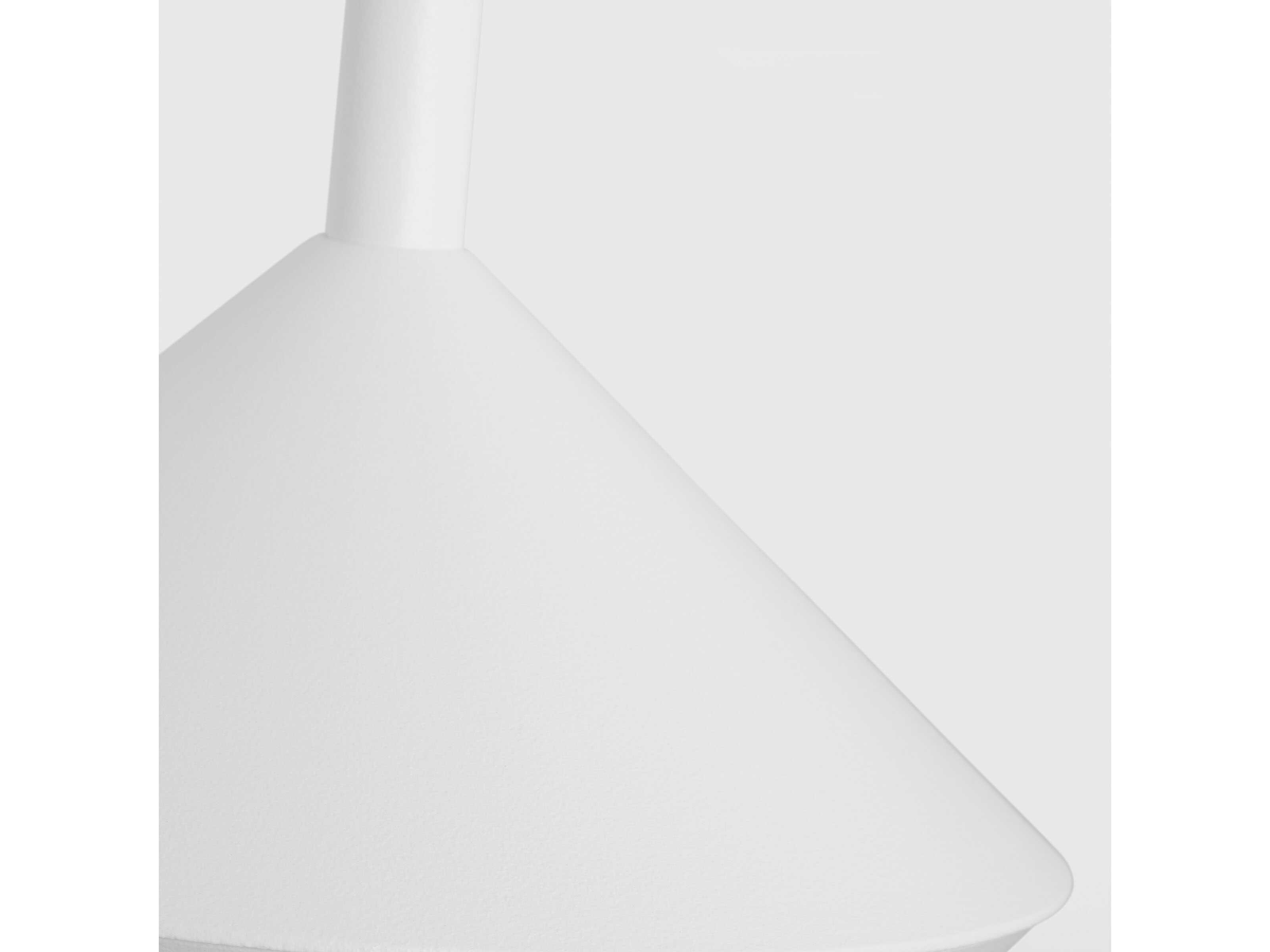 Visual Comfort Modern Moneta Matte White Table Lamp