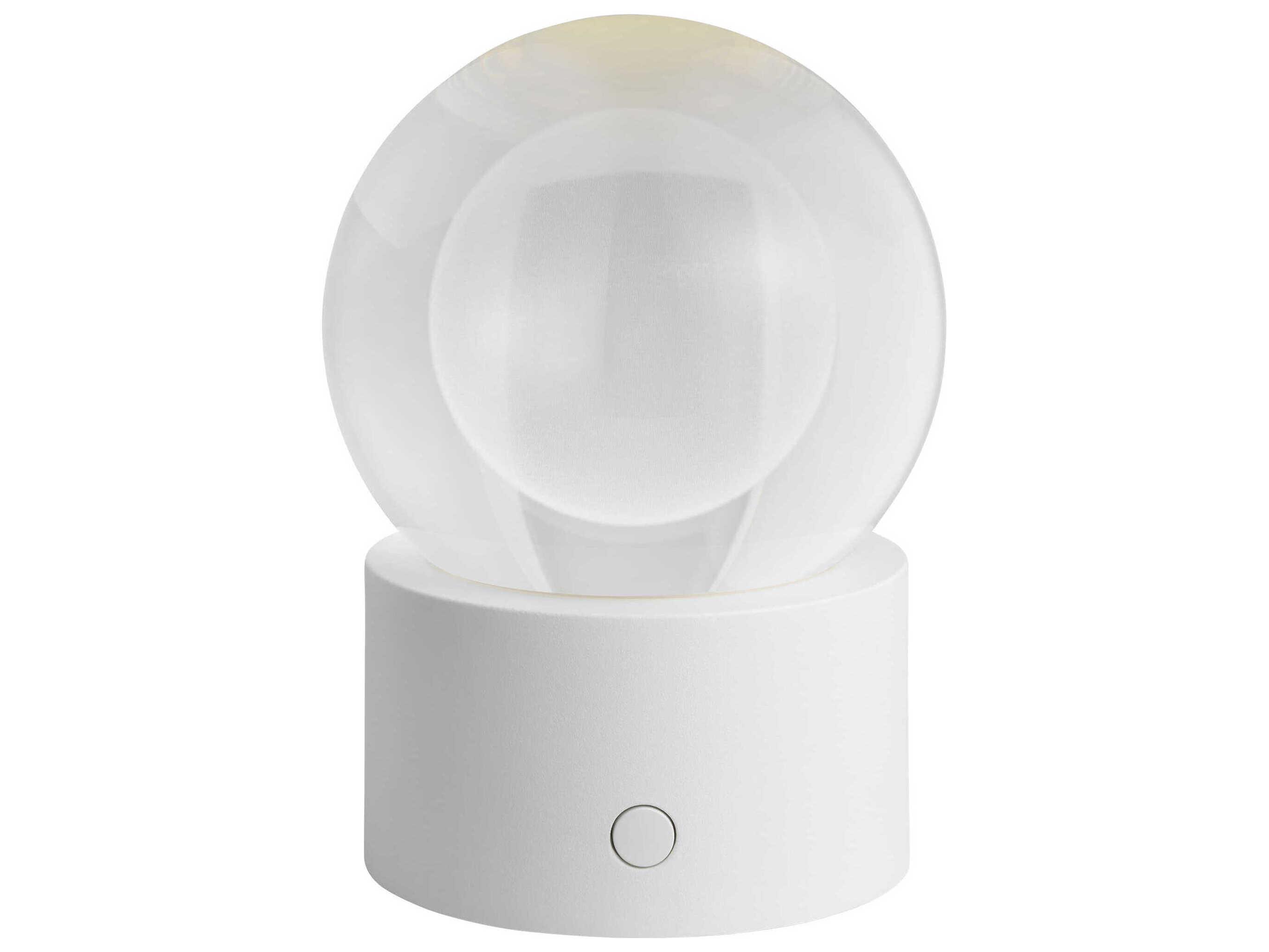 Visual Comfort Modern Mina Matte White Table Lamp