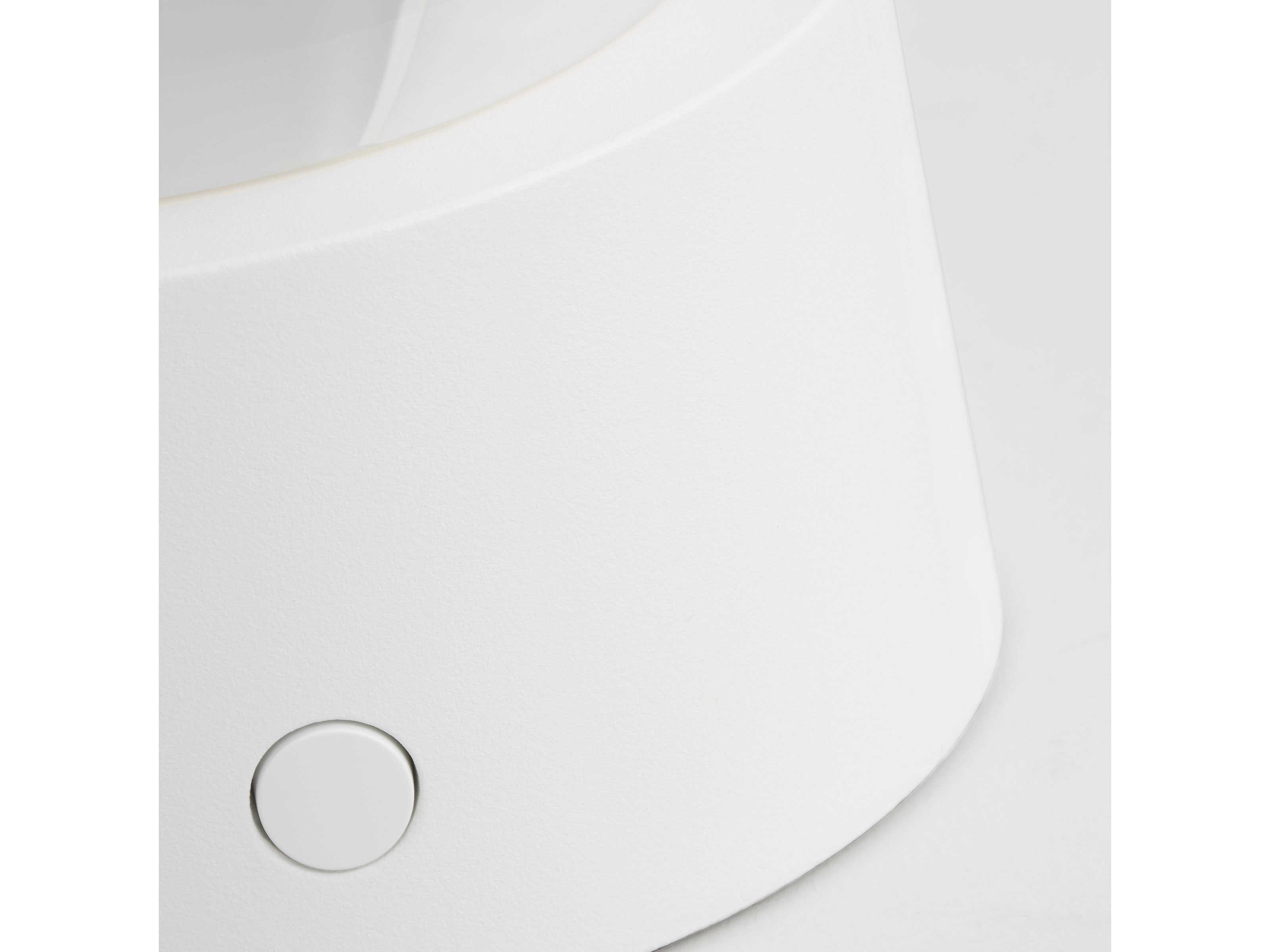 Visual Comfort Modern Mina Matte White Table Lamp