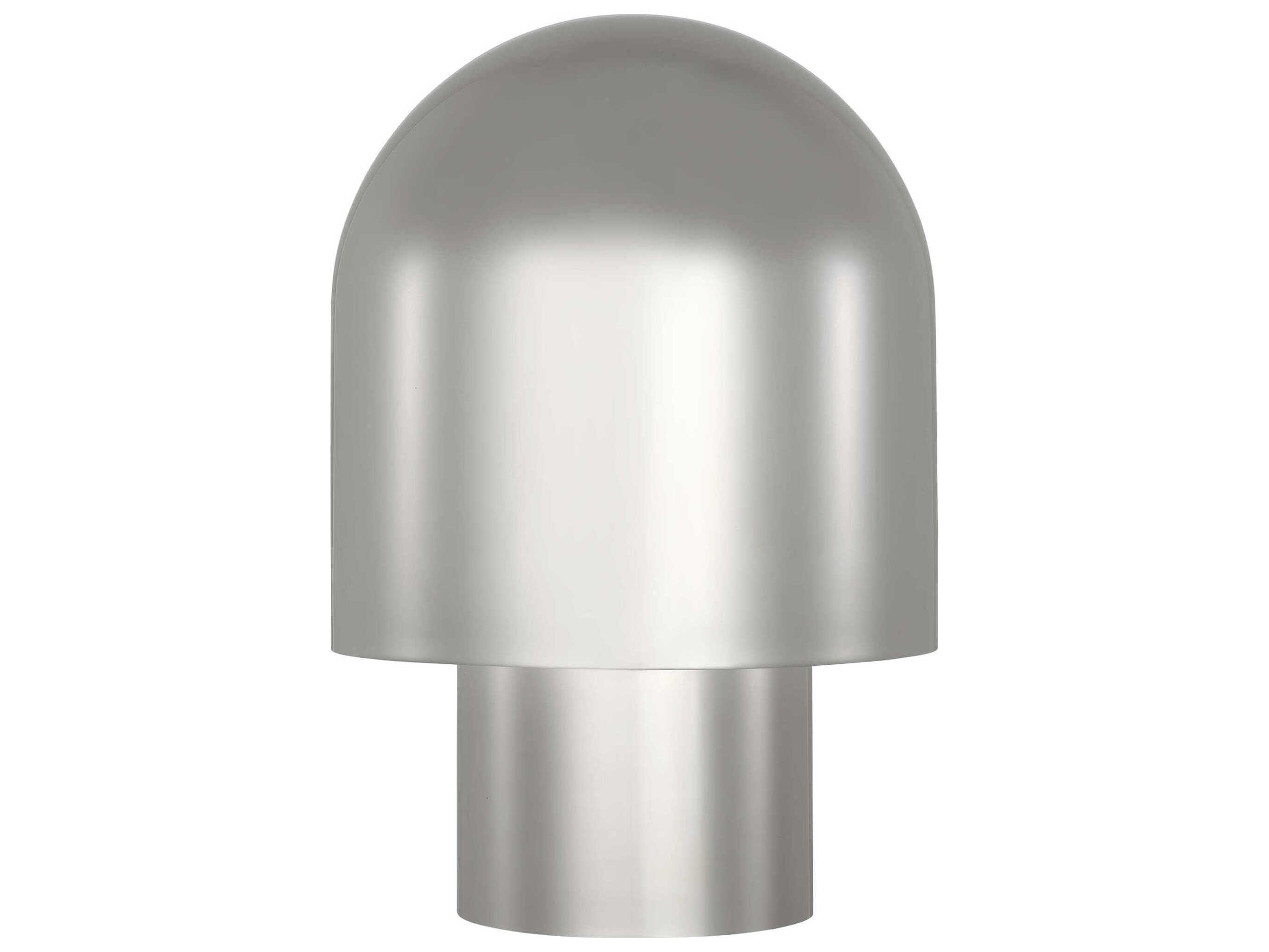 Visual Comfort Modern Kennett Polished Nickel Table Lamp