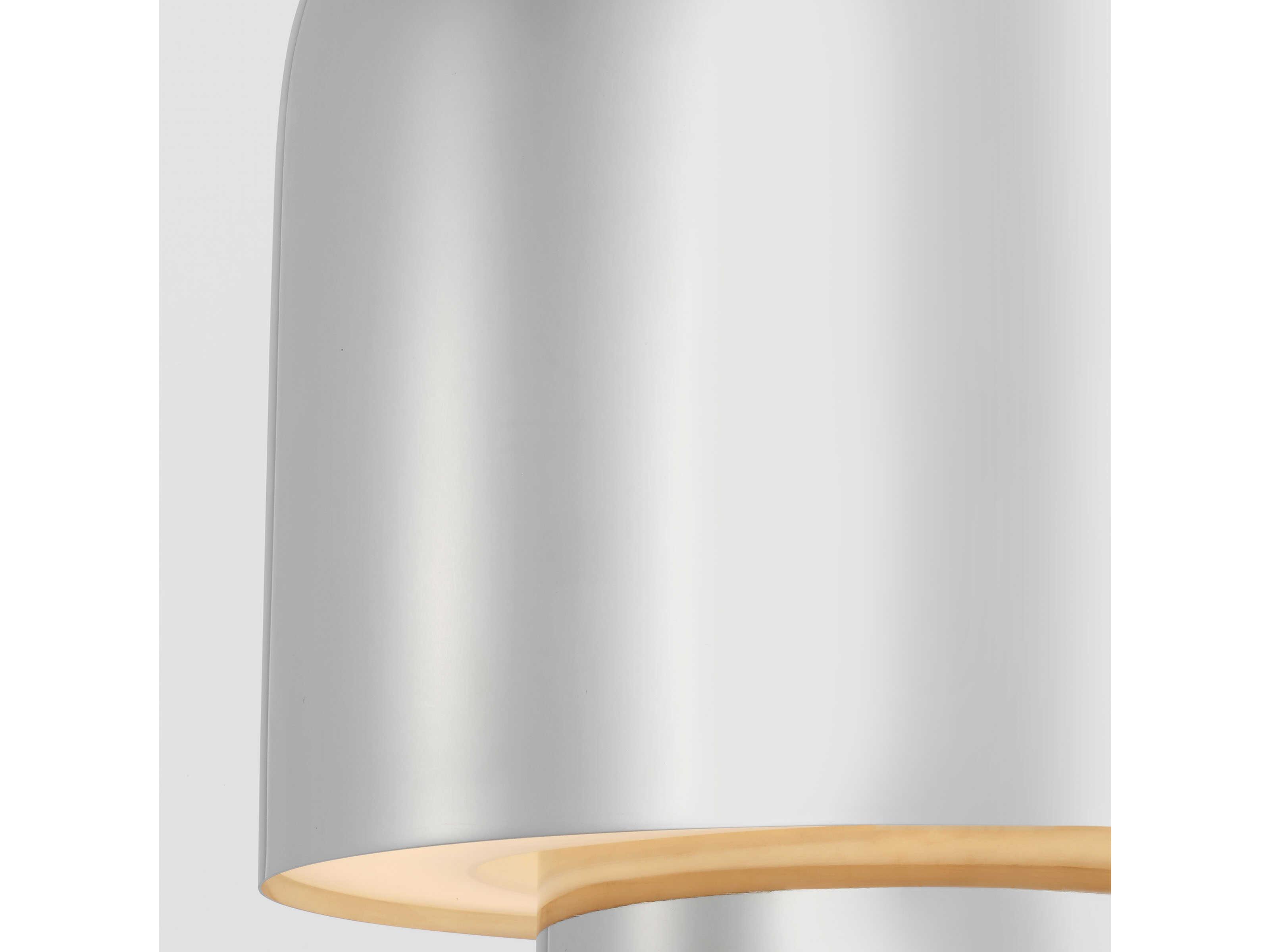 Visual Comfort Modern Kennett Polished Nickel Table Lamp