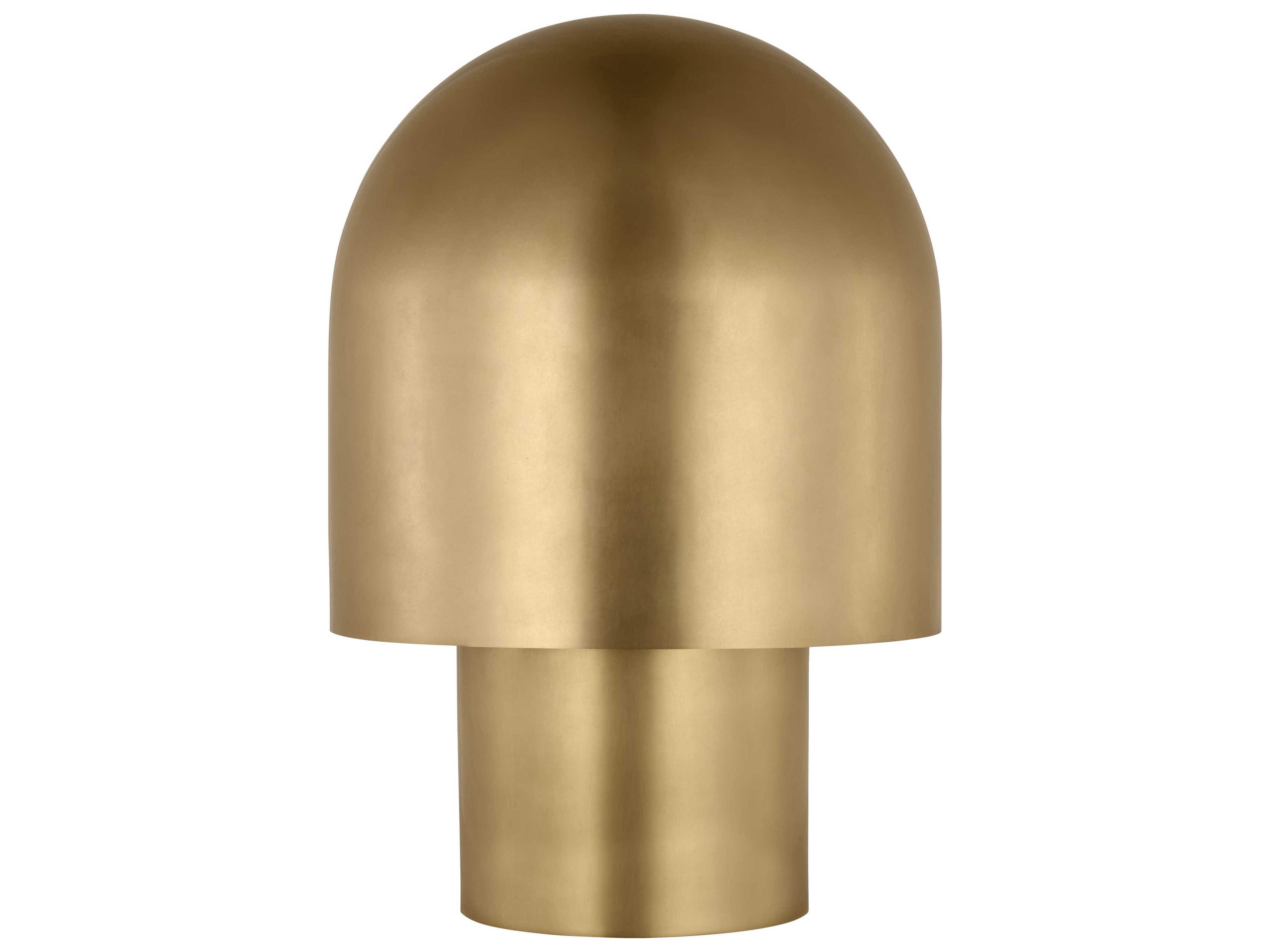 Visual Comfort Modern Kennett Natural Brass Table Lamp