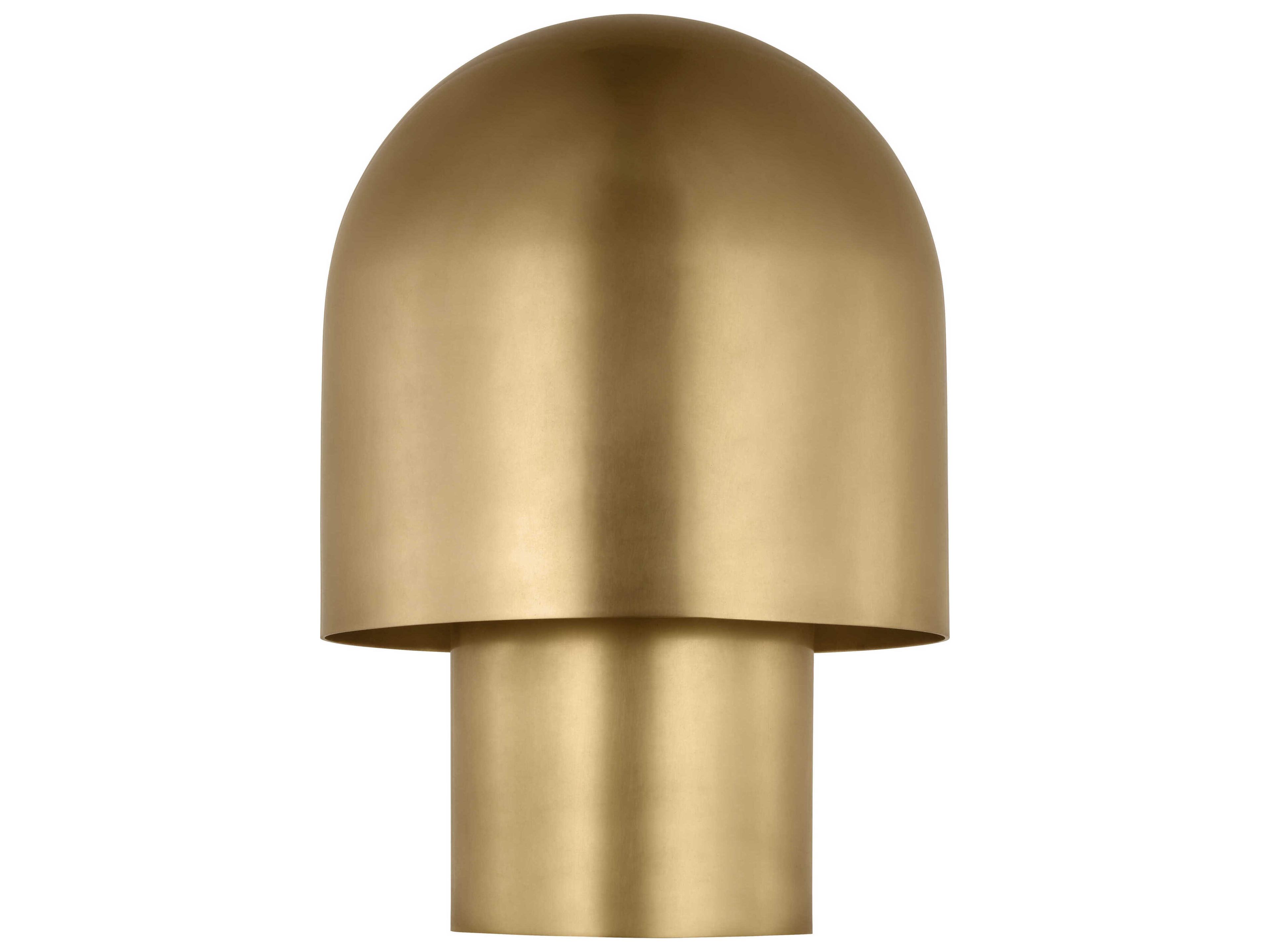 Visual Comfort Modern Kennett Natural Brass Table Lamp