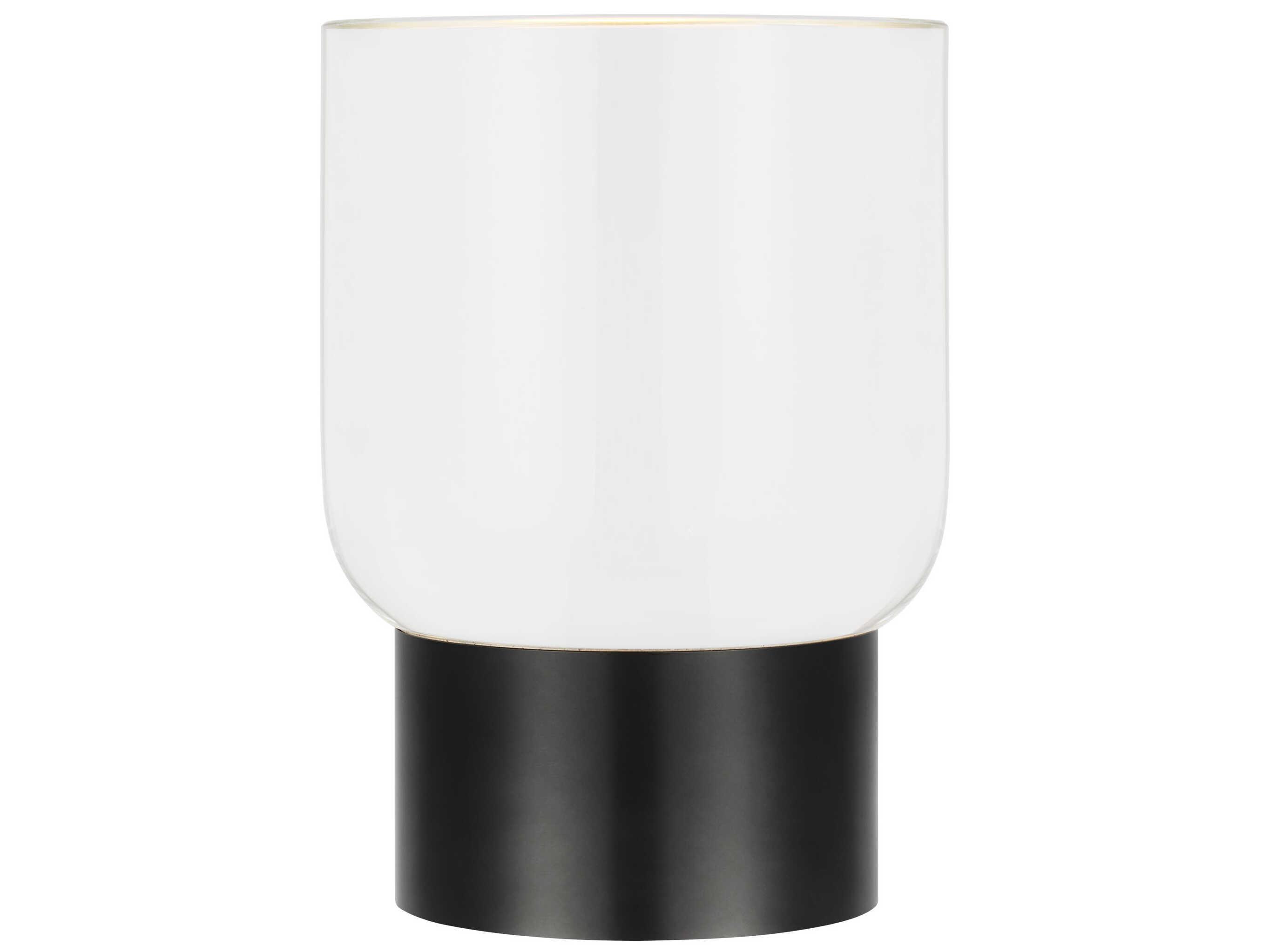 Visual Comfort Modern Caspe Bronze Table Lamp