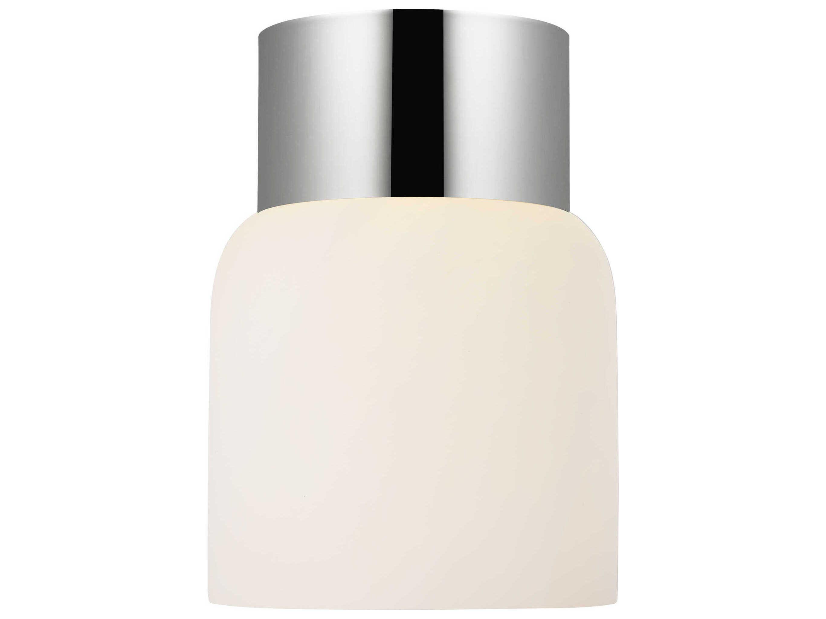 Visual Comfort Modern Caspe Polished Nickel Table Lamp