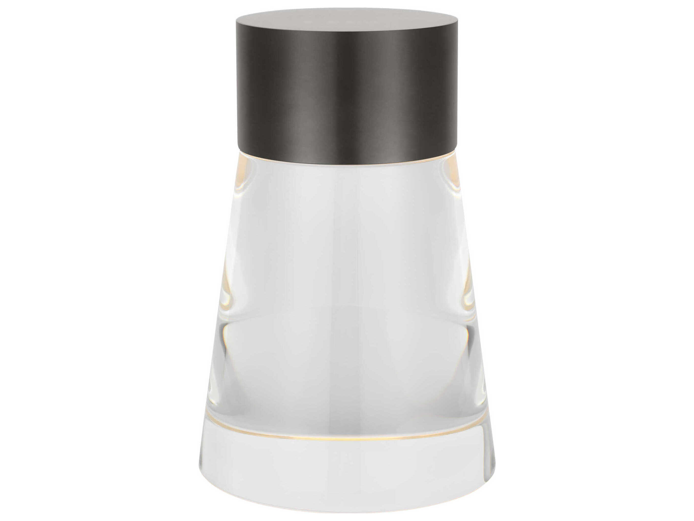 Visual Comfort Modern Caspe Bronze Table Lamp