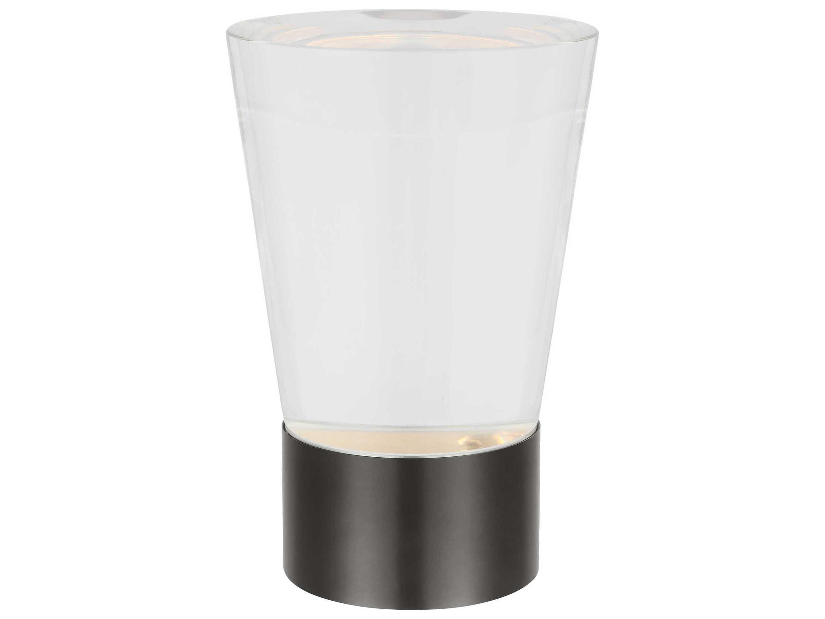 Visual Comfort Modern Caspe Bronze Table Lamp