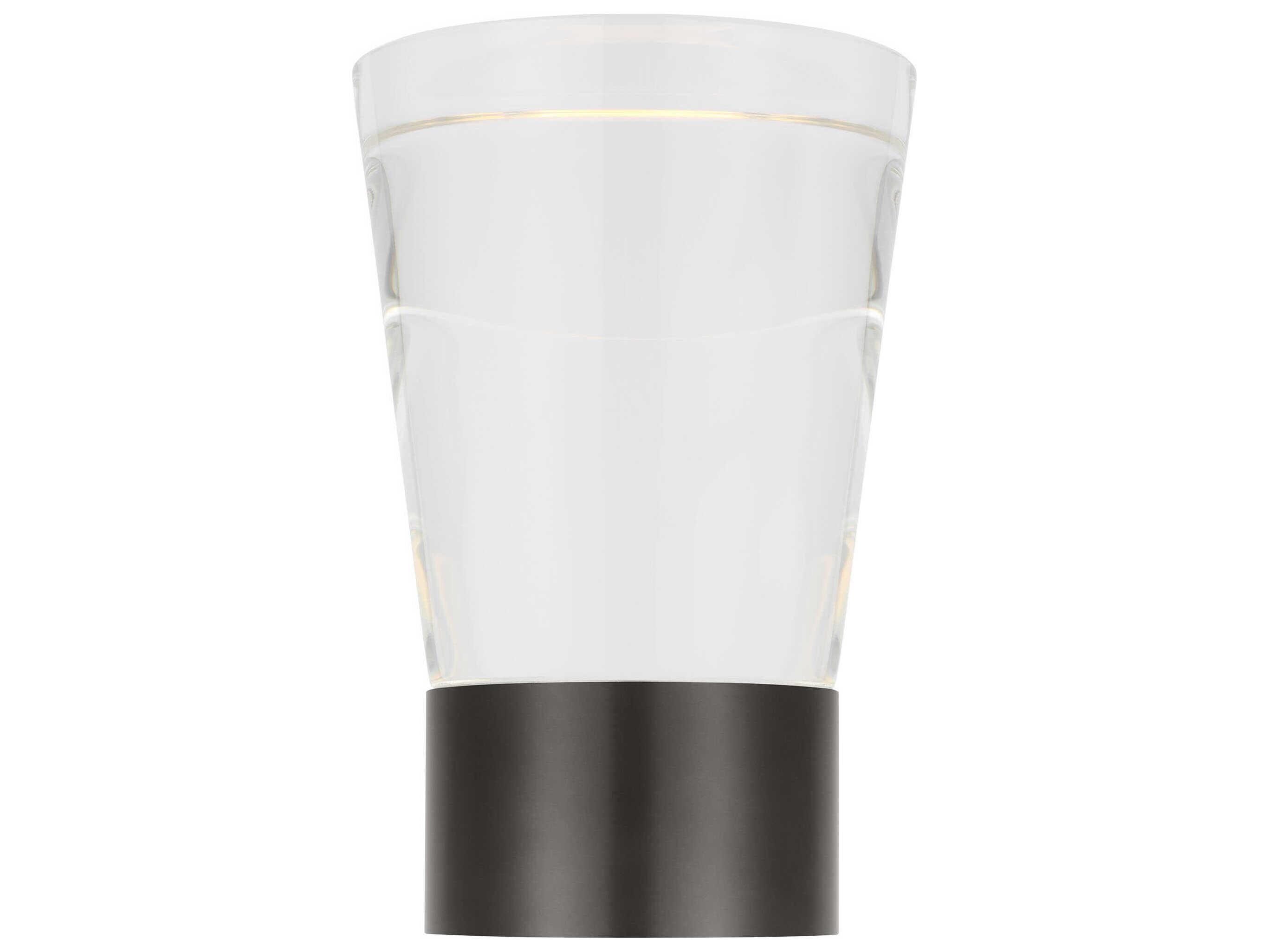 Visual Comfort Modern Caspe Bronze Table Lamp