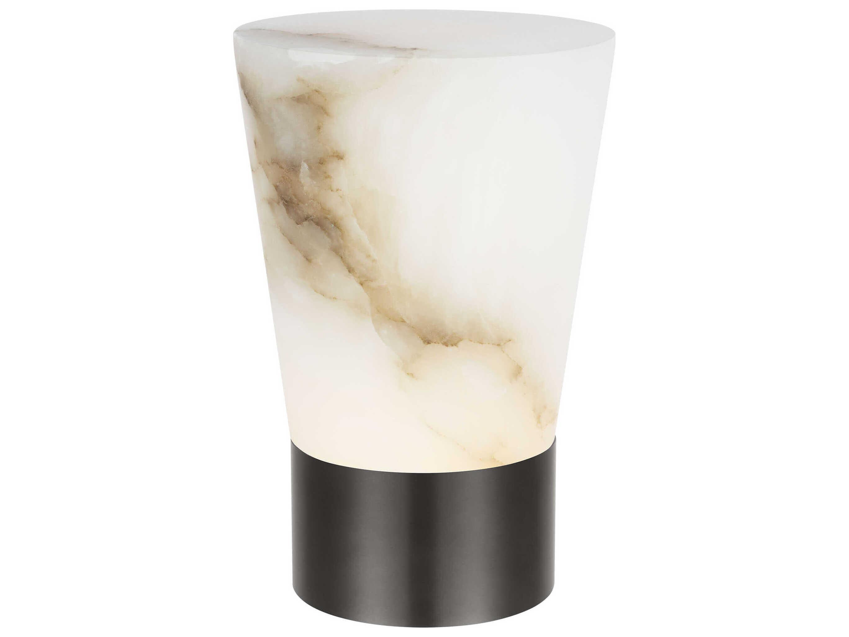 Visual Comfort Modern Caspe Bronze Table Lamp