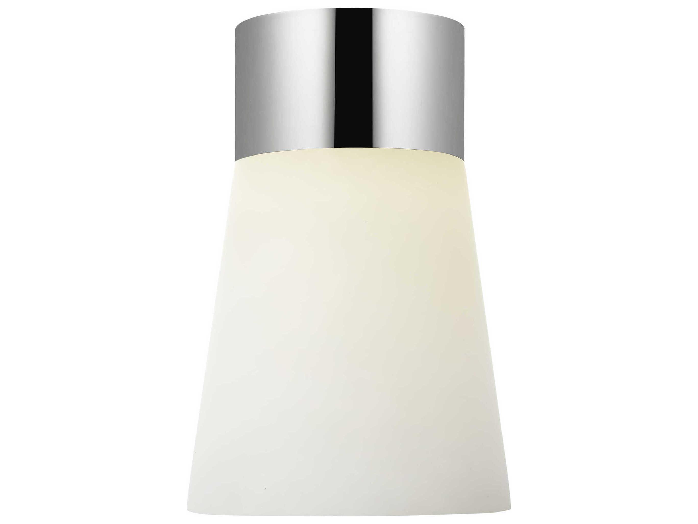 Visual Comfort Modern Caspe Polished Nickel Table Lamp