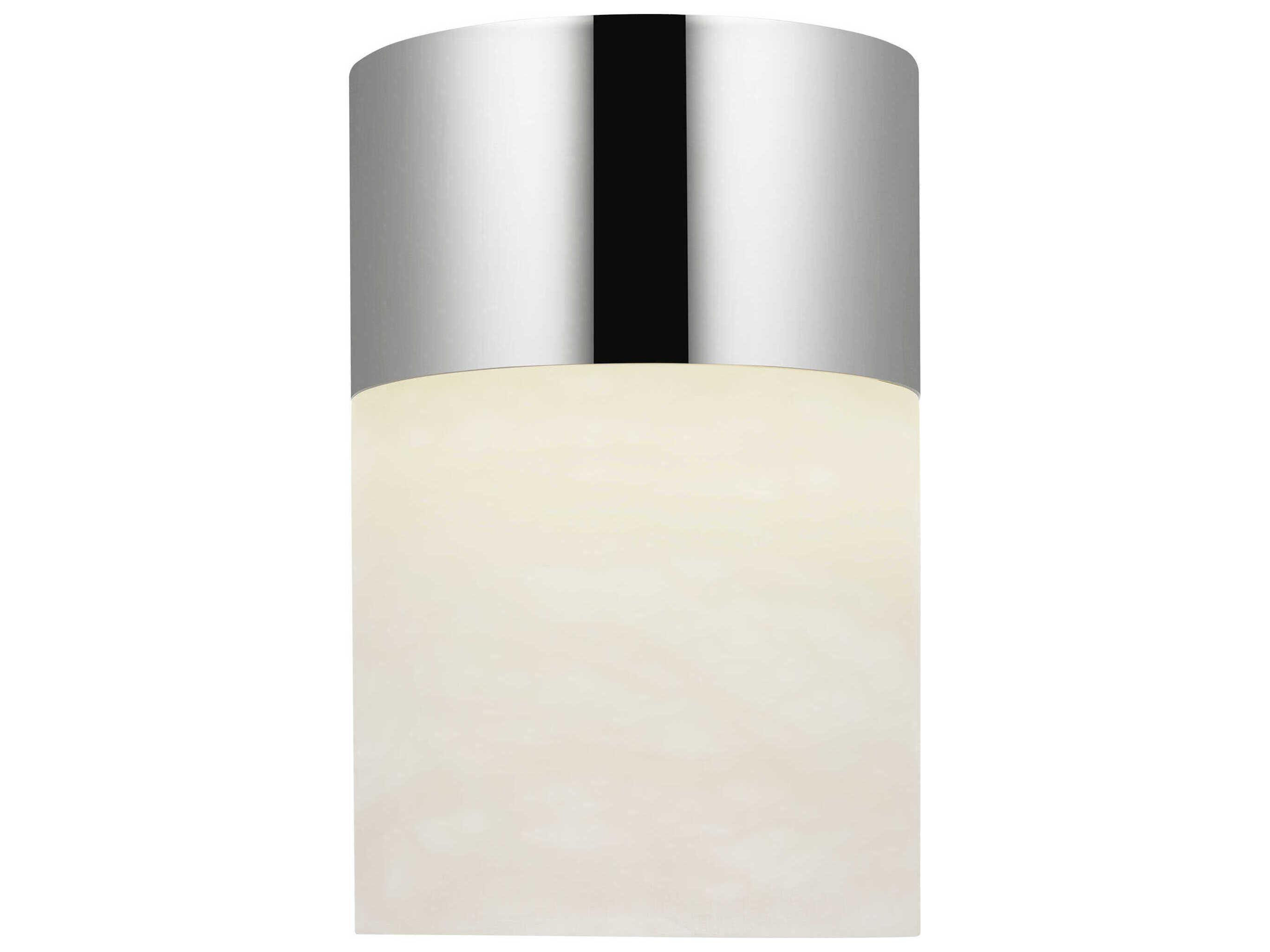 Visual Comfort Modern Caspe Polished Nickel Table Lamp