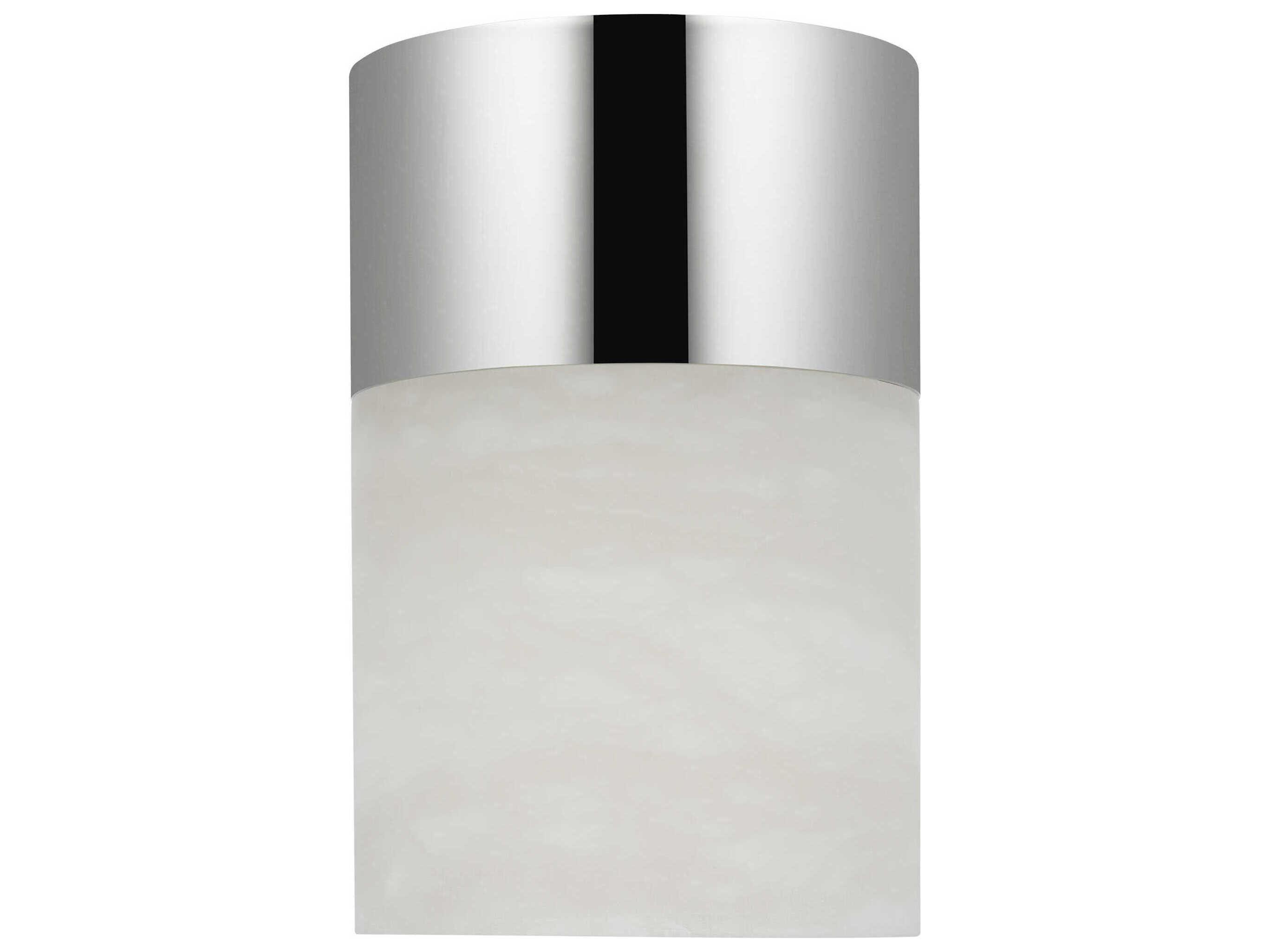 Visual Comfort Modern Caspe Polished Nickel Table Lamp