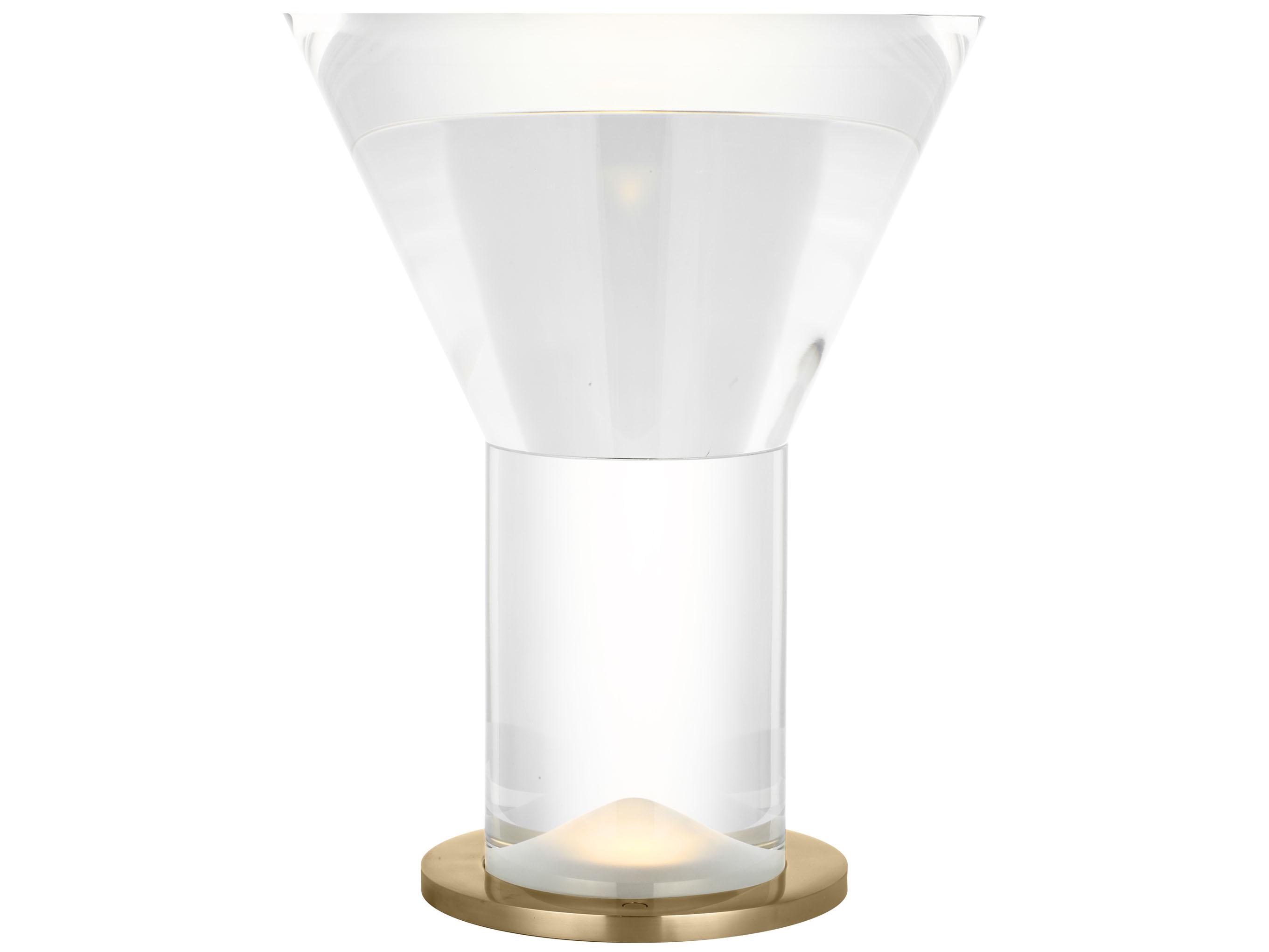 Visual Comfort Modern Beryl Brass Table Lamp