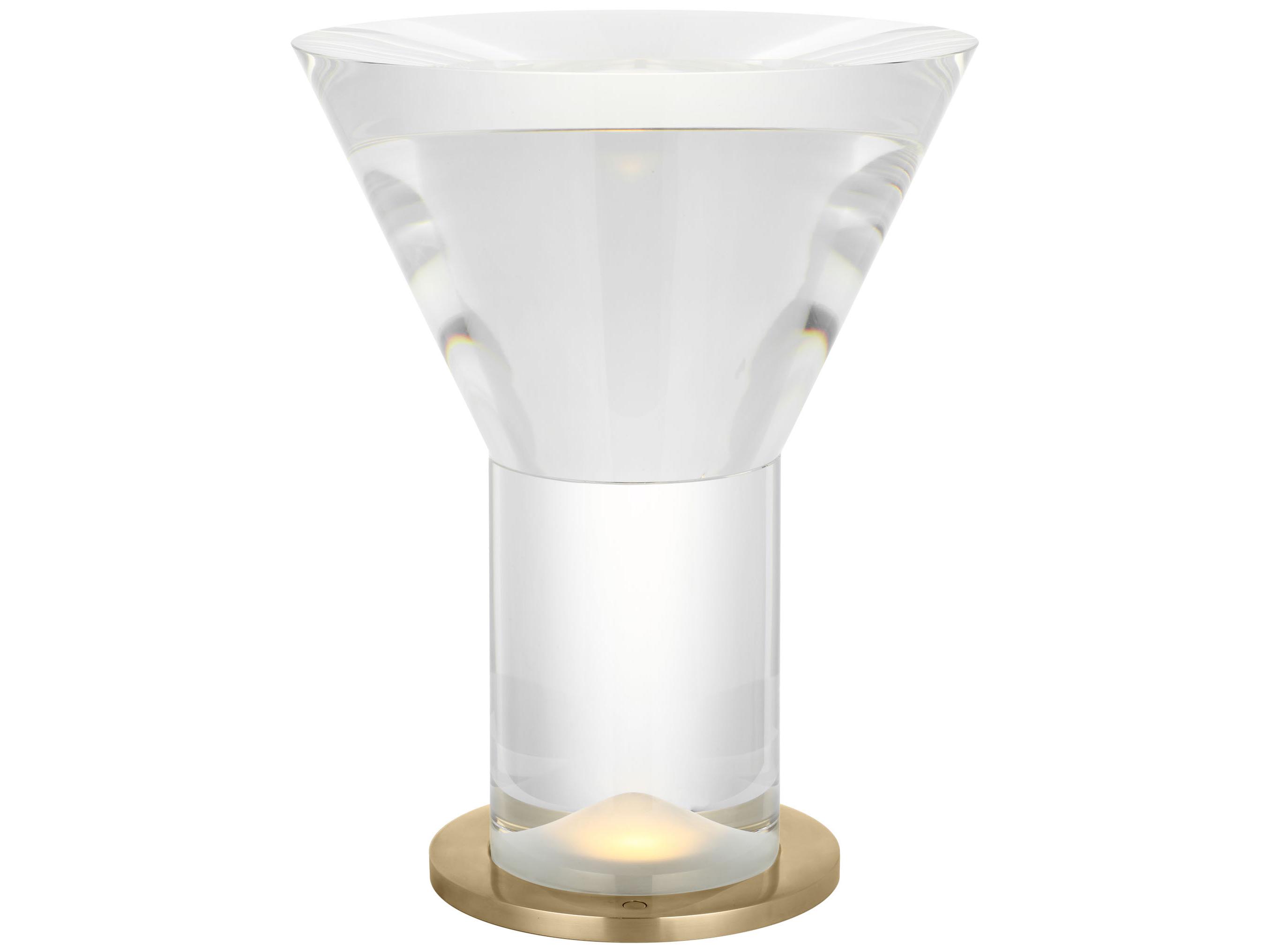 Visual Comfort Modern Beryl Brass Table Lamp