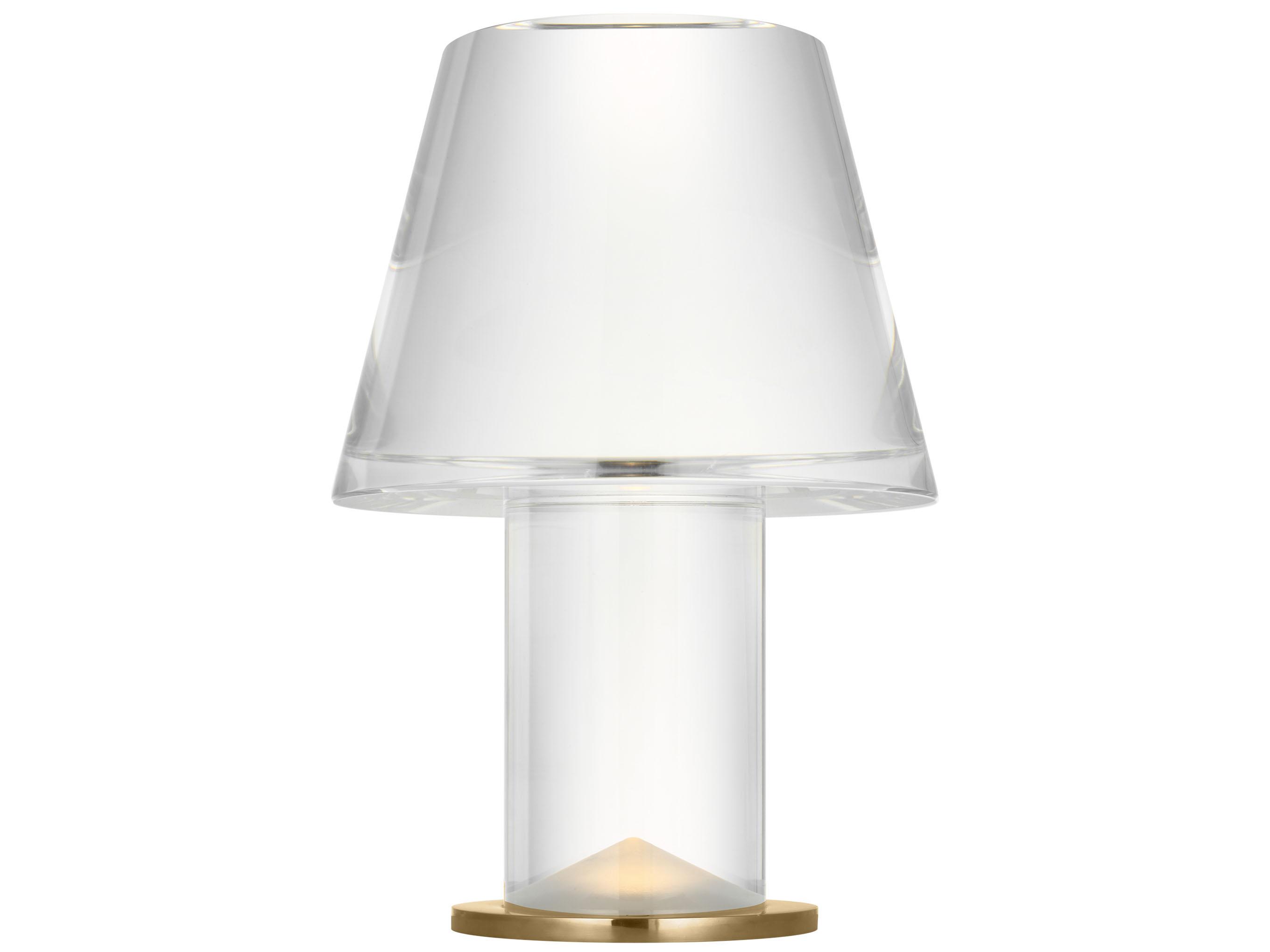 Visual Comfort Modern Beryl Brass Table Lamp