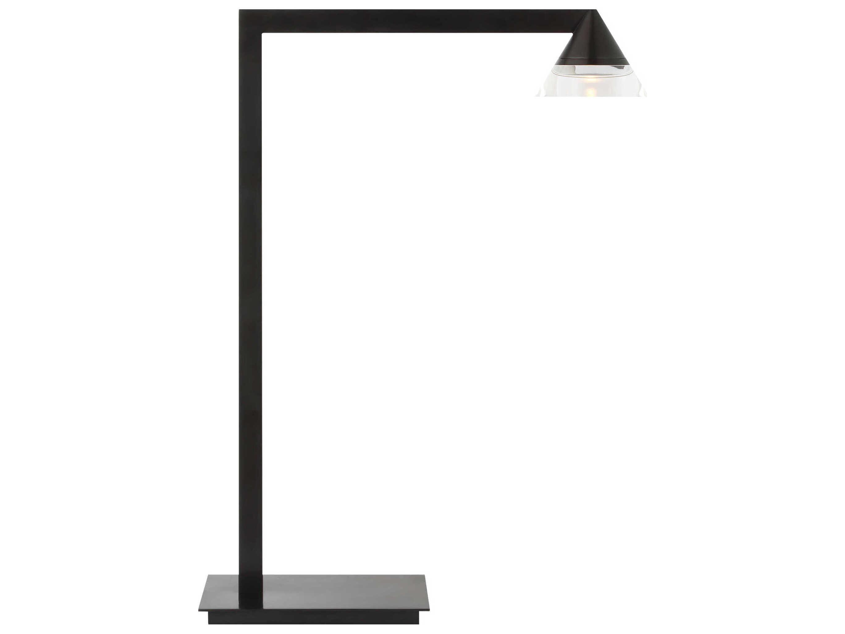 Visual Comfort Modern Midrand Bronze Table Lamp