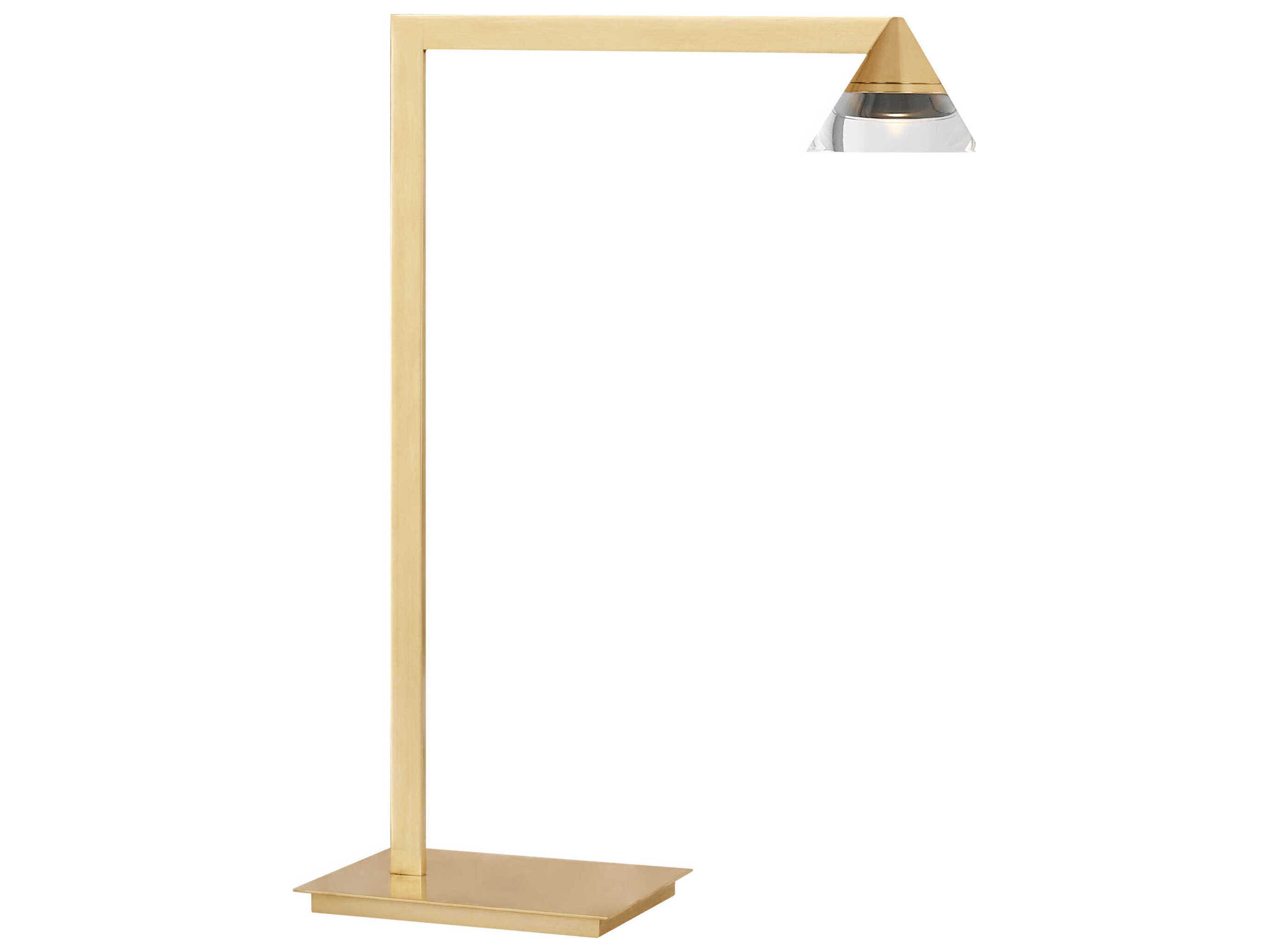 Visual Comfort Modern Midrand Brass Table Lamp