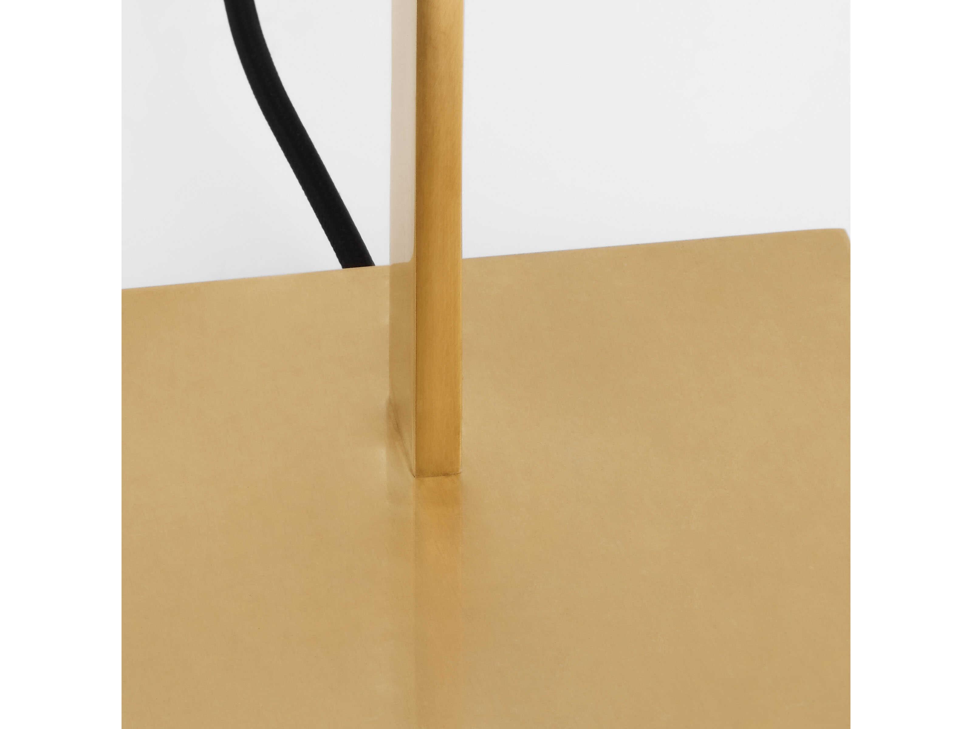 Visual Comfort Modern Midrand Brass Table Lamp