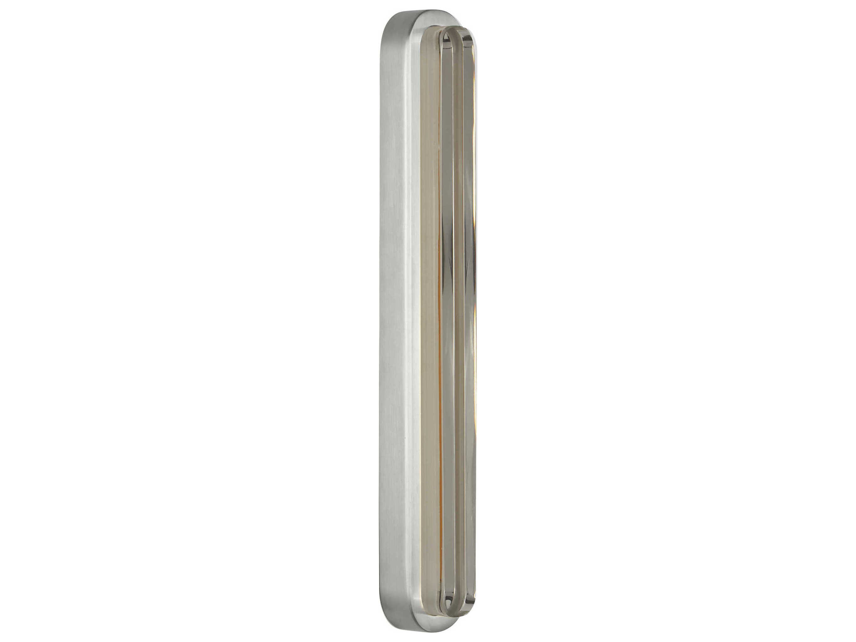 Visual Comfort Modern Emera 1-Light Satin Nickel Vanity Light