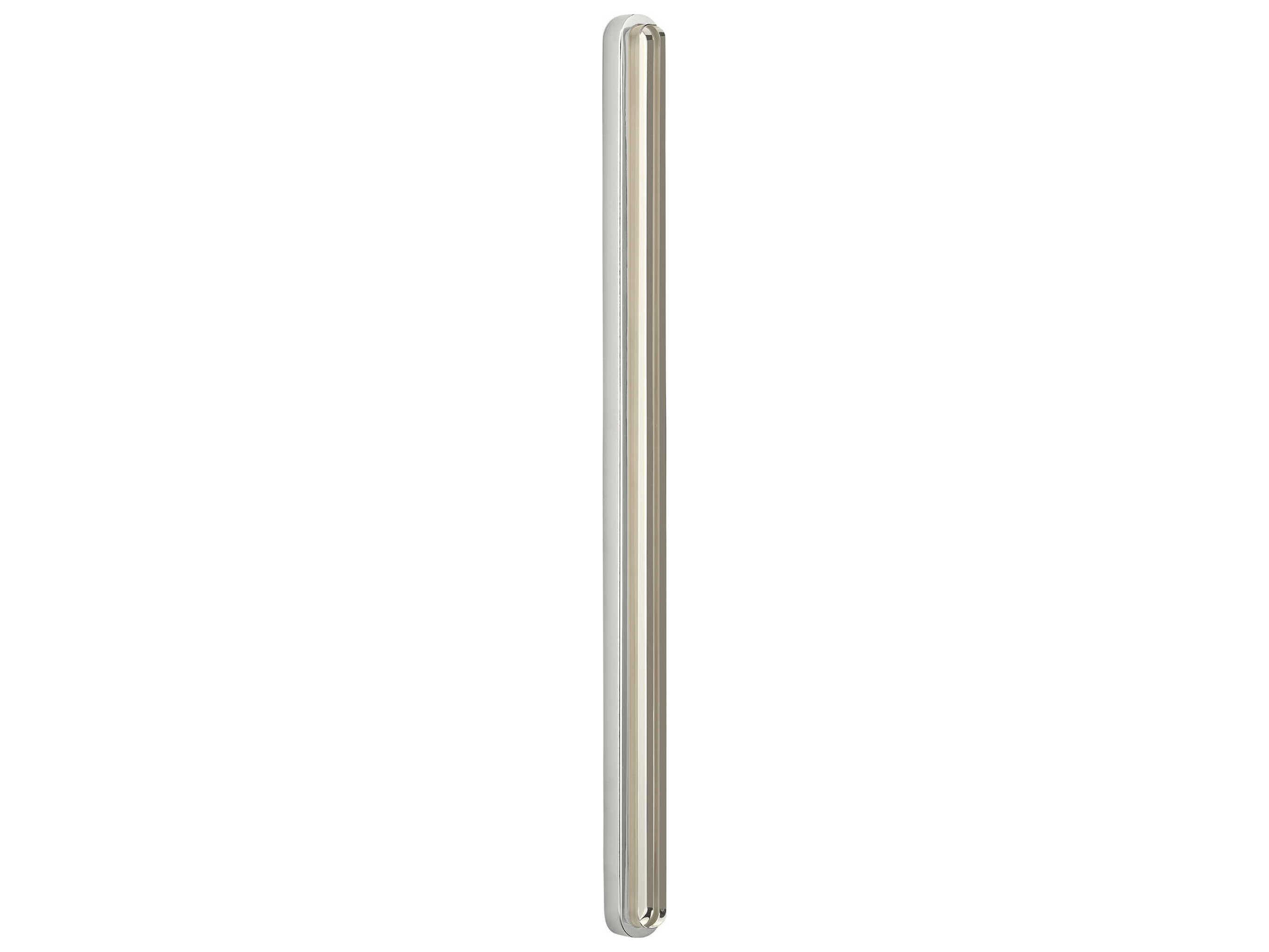 Visual Comfort Modern Emera 1-Light Polished Nickel Vanity Light