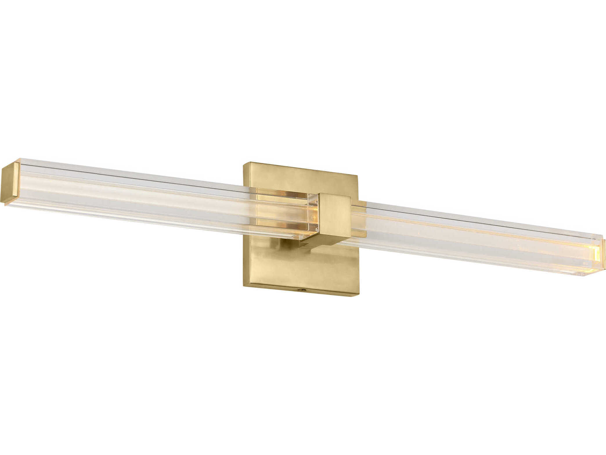 Visual Comfort Modern Reiya 1-Light Brass Vanity Light