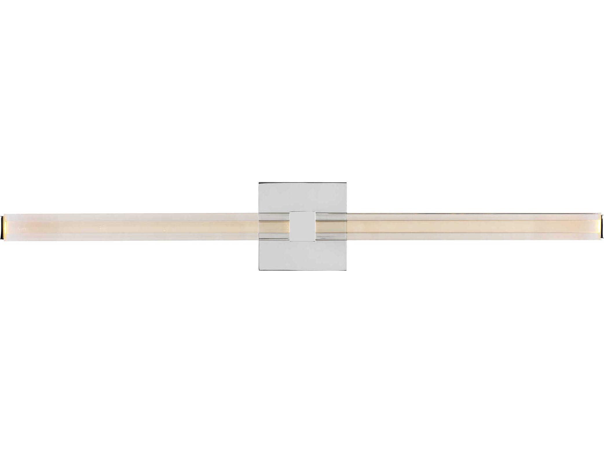 Visual Comfort Modern Reiya 1-Light Chrome Vanity Light