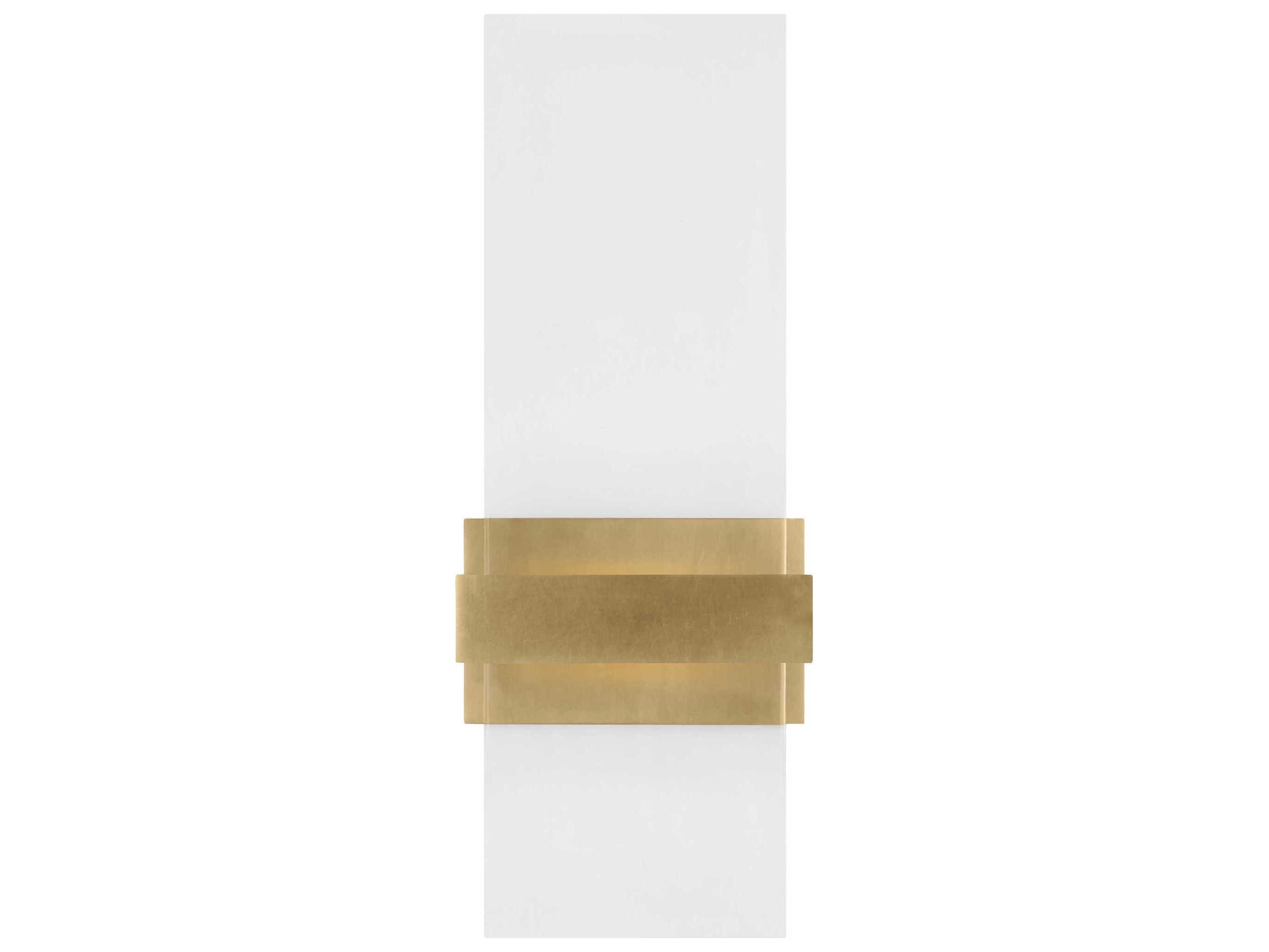 Visual Comfort Modern Flyta 1-Light Natural Brass Wall Sconce