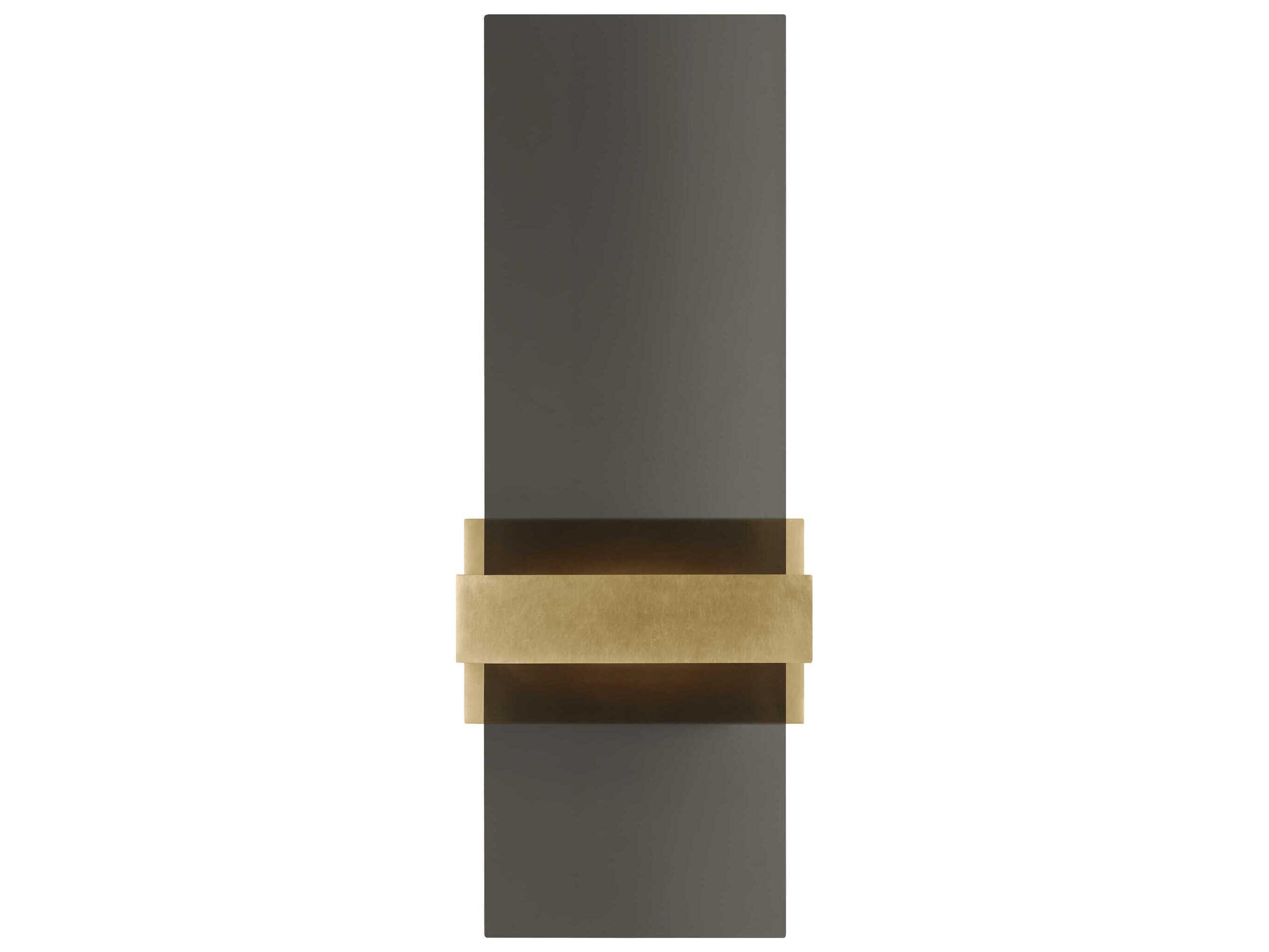 Visual Comfort Modern Flyta 1-Light Natural Brass Wall Sconce