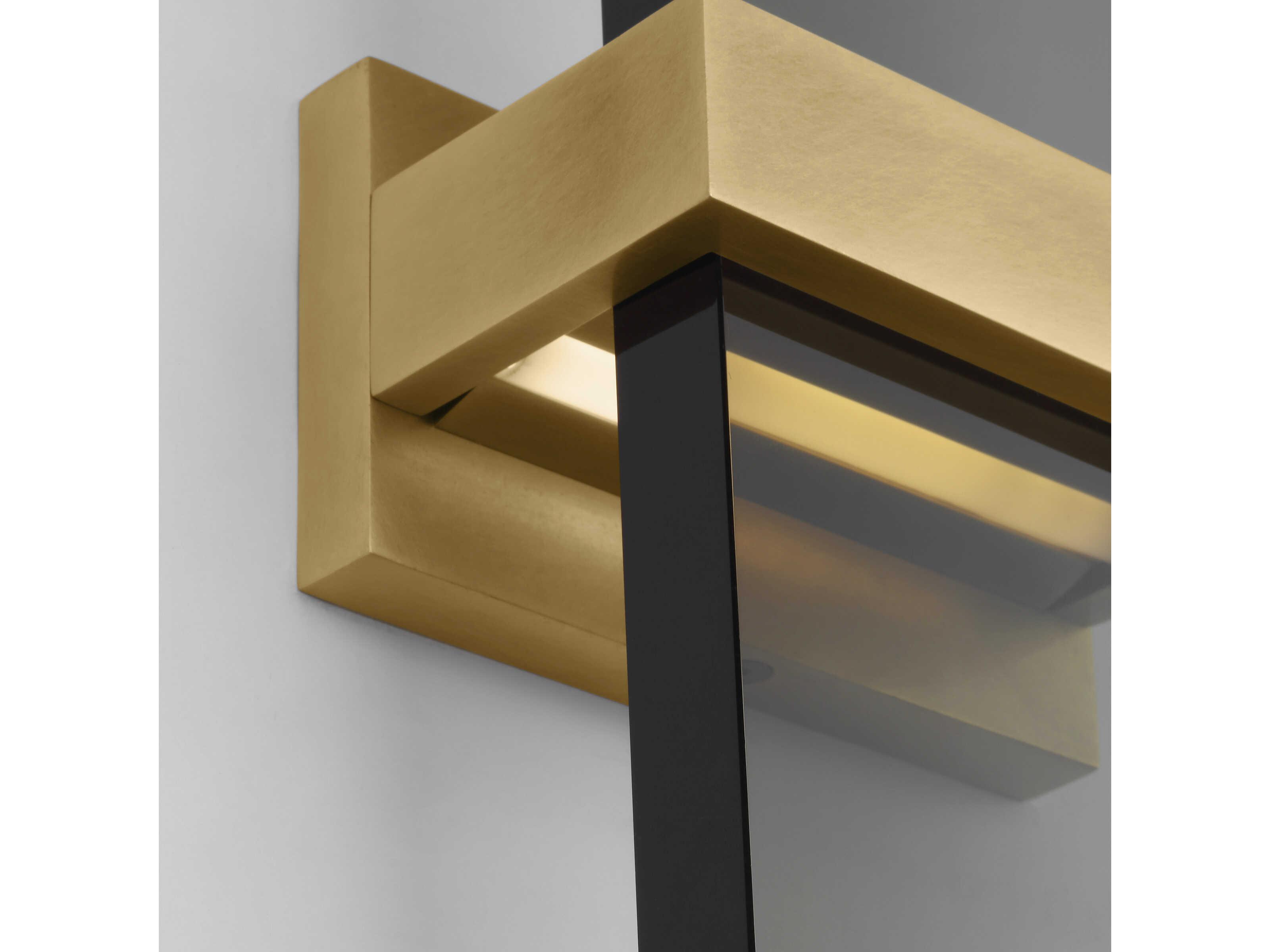 Visual Comfort Modern Flyta 1-Light Natural Brass Wall Sconce