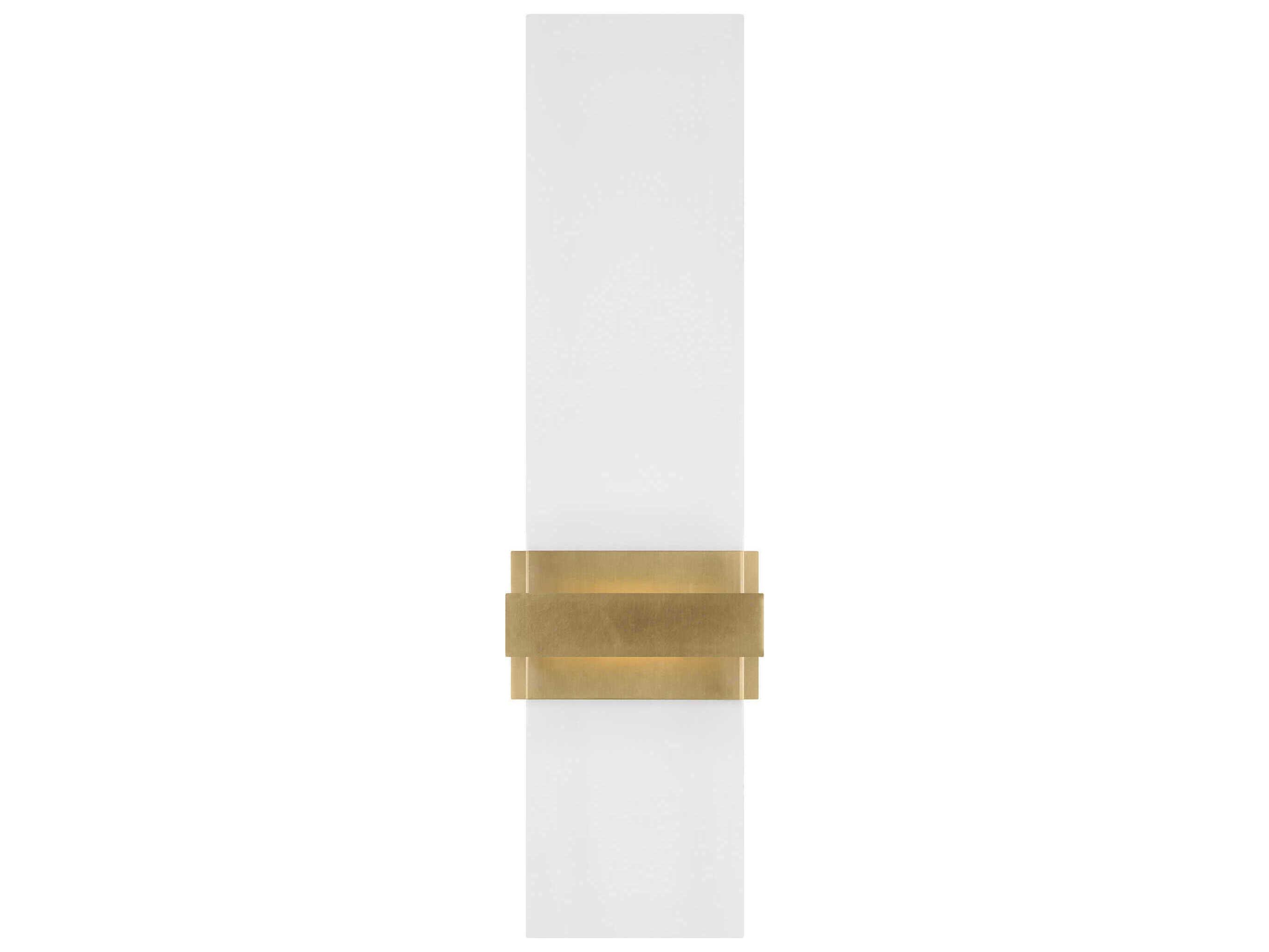 Visual Comfort Modern Flyta 1-Light Natural Brass Wall Sconce