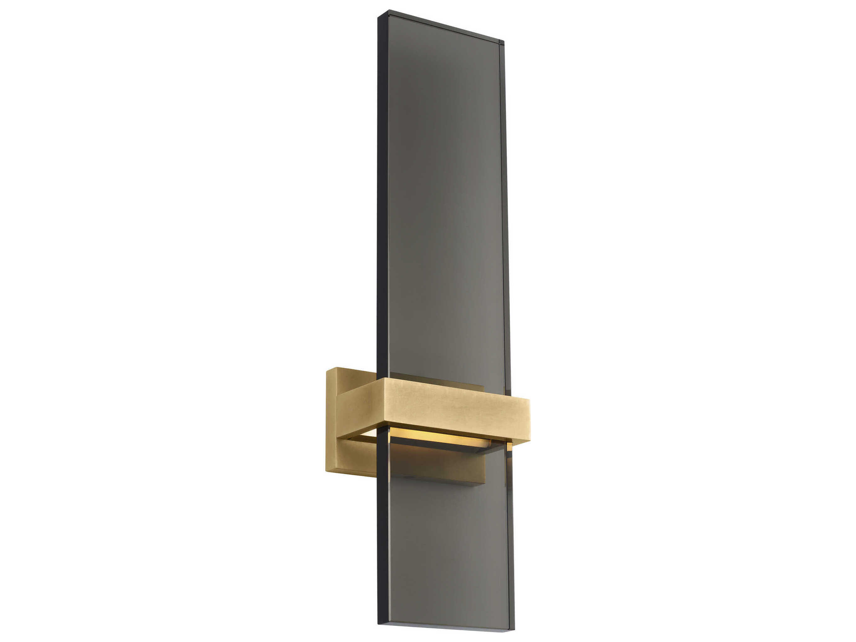 Visual Comfort Modern Flyta 1-Light Natural Brass Wall Sconce