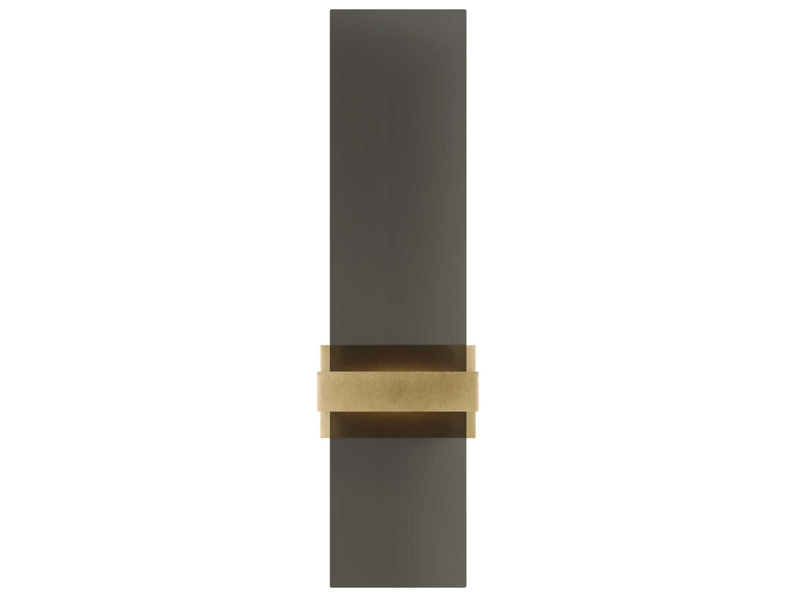 Visual Comfort Modern Flyta 1-Light Natural Brass Wall Sconce