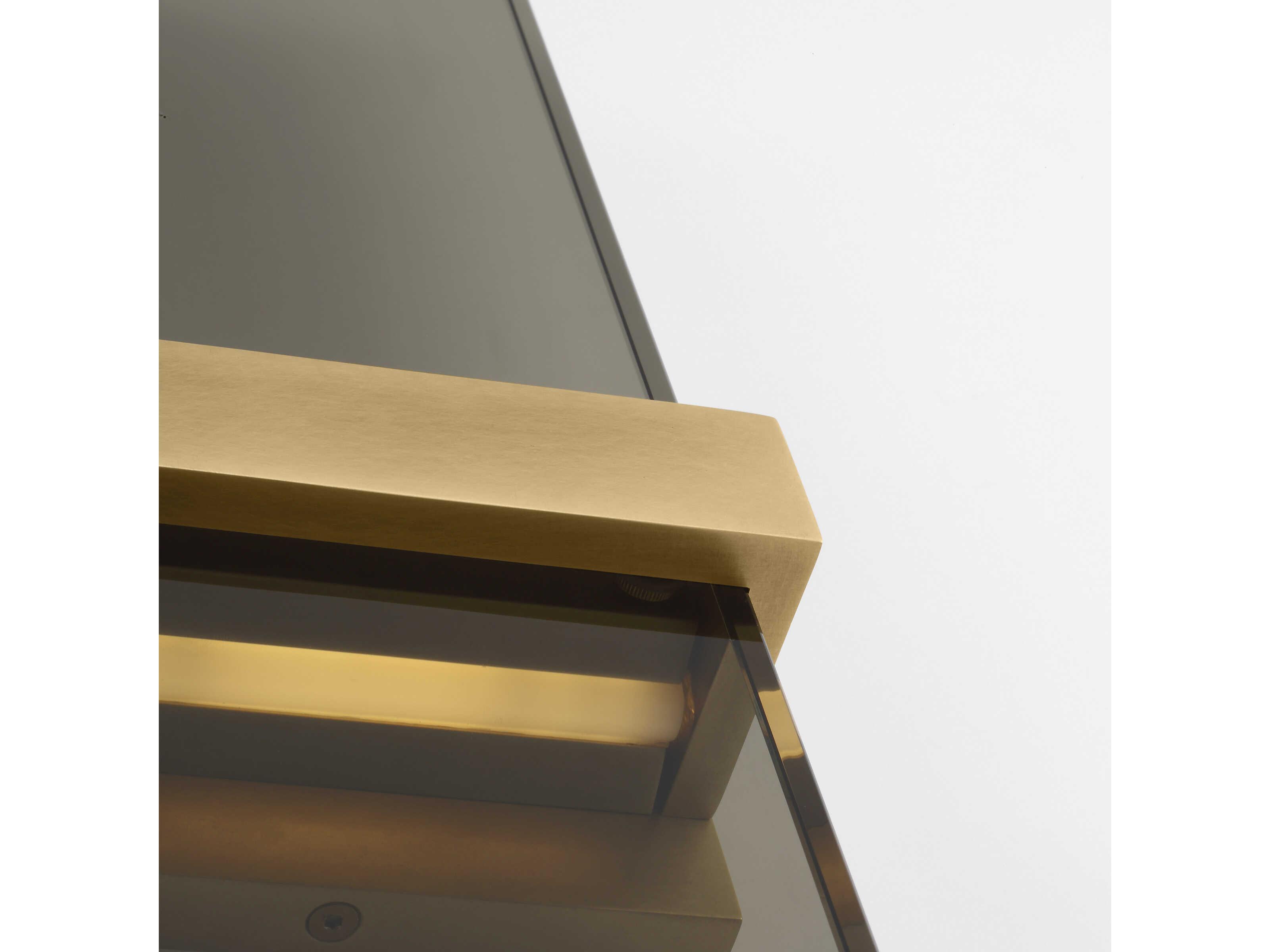 Visual Comfort Modern Flyta 1-Light Natural Brass Wall Sconce