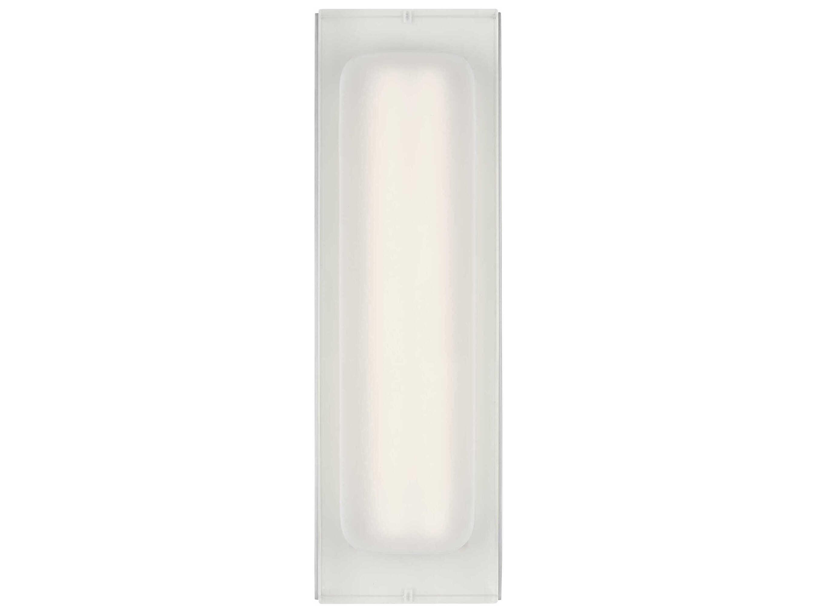 Visual Comfort Modern Milley 1-Light Polished Nickel Wall Sconce