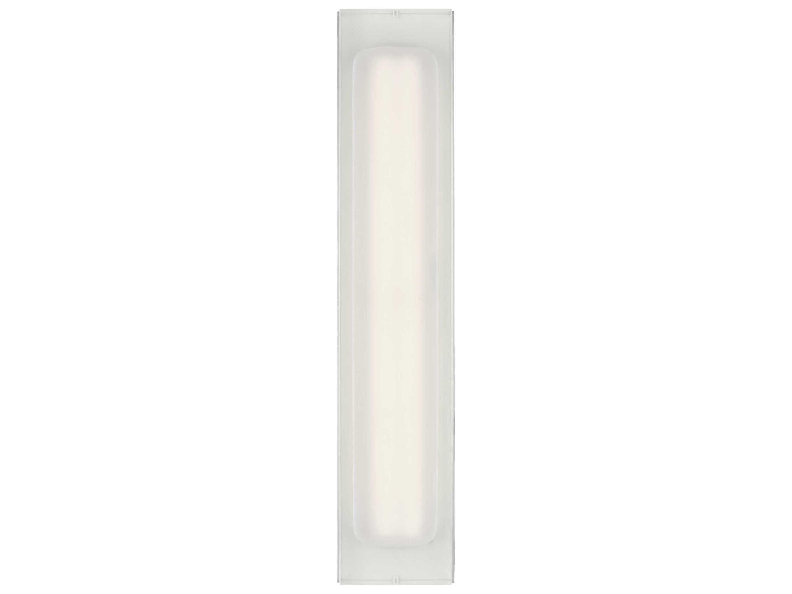 Visual Comfort Modern Milley 1-Light Polished Nickel Wall Sconce