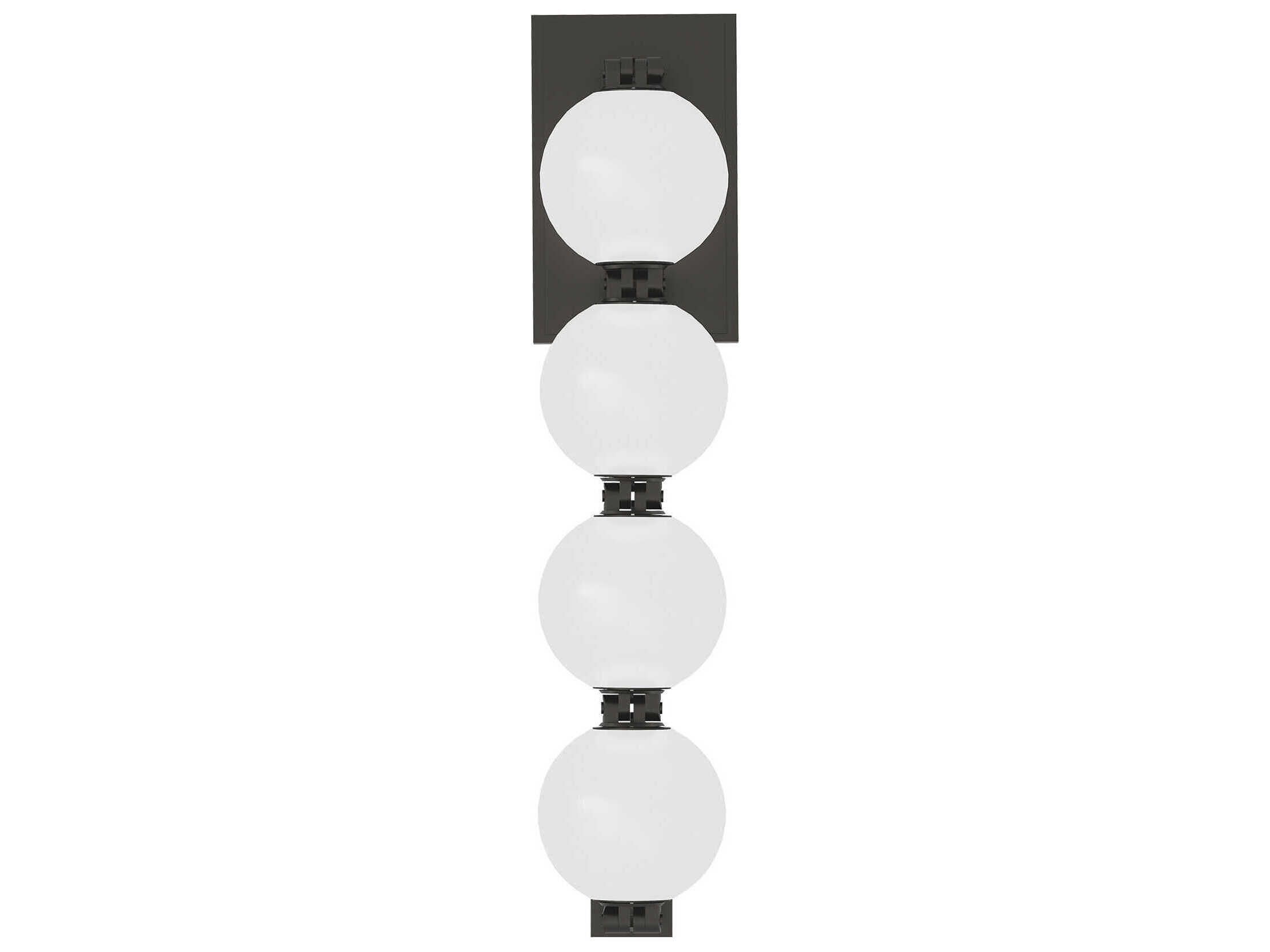 Visual Comfort Modern Perle 1-Light Dark Bronze Wall Sconce