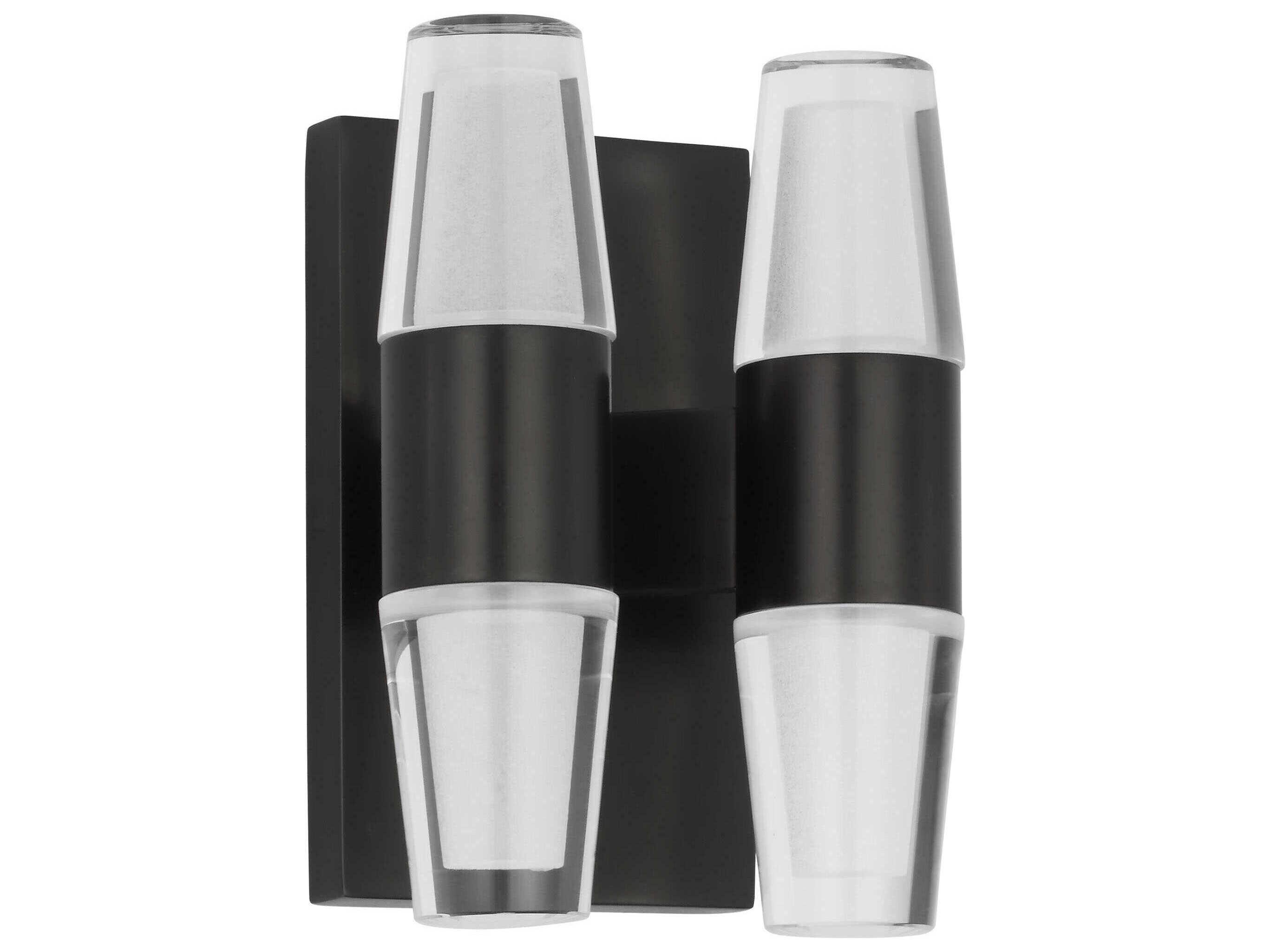 Visual Comfort Modern Lassell 4-Light Dark Bronze Wall Sconce