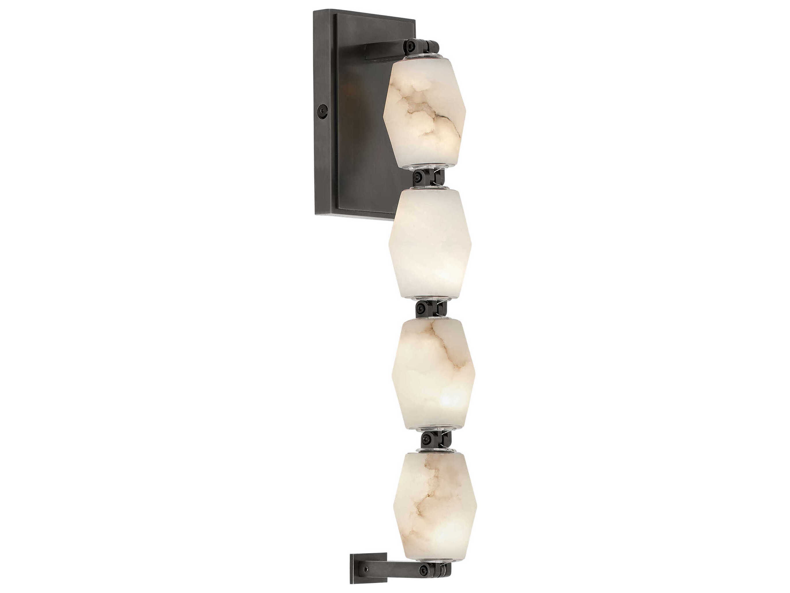 Visual Comfort Modern Collier 1-Light Bronze Wall Sconce
