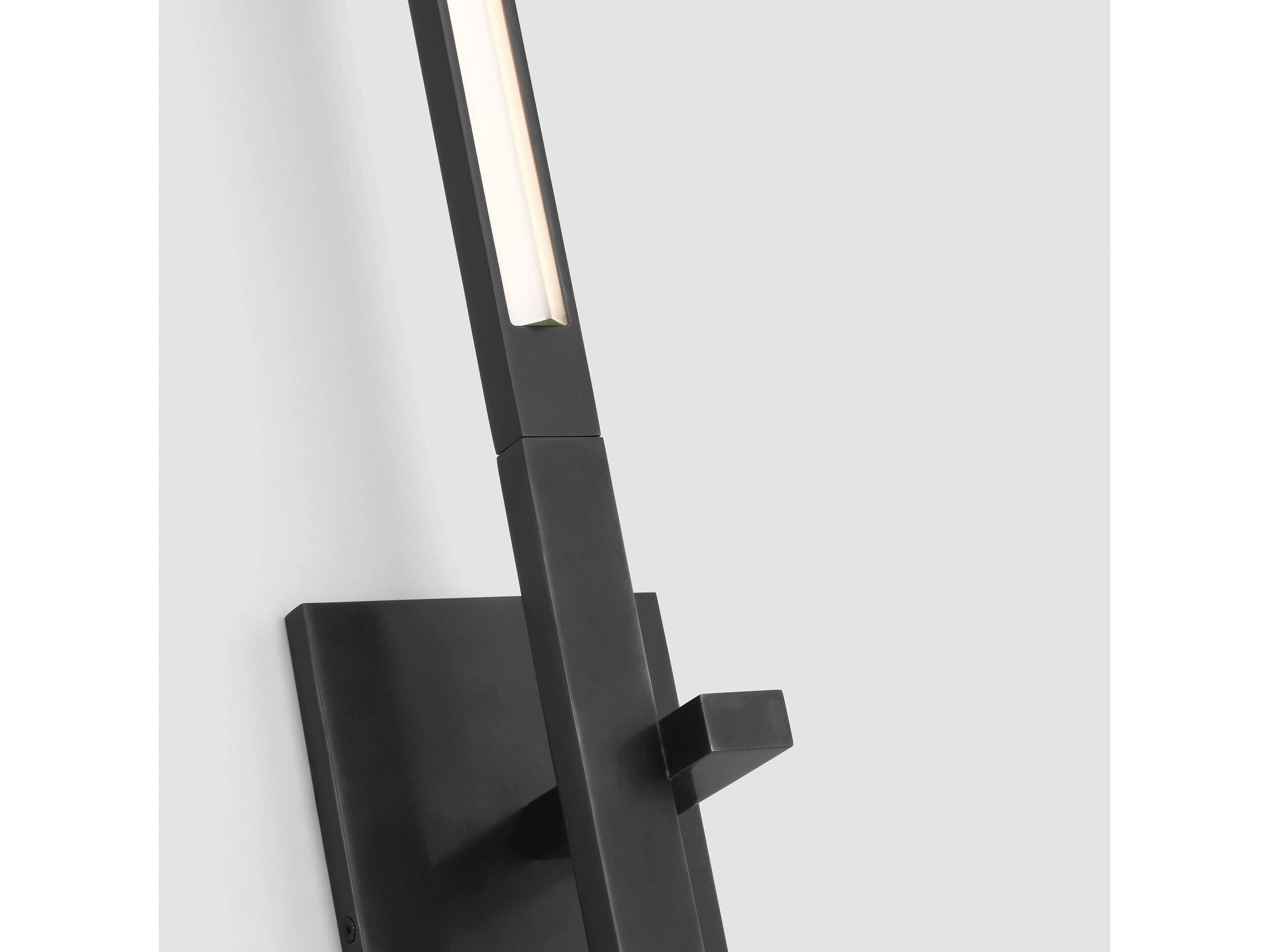 Visual Comfort Modern Cityscape 1-Light Bronze Wall Sconce