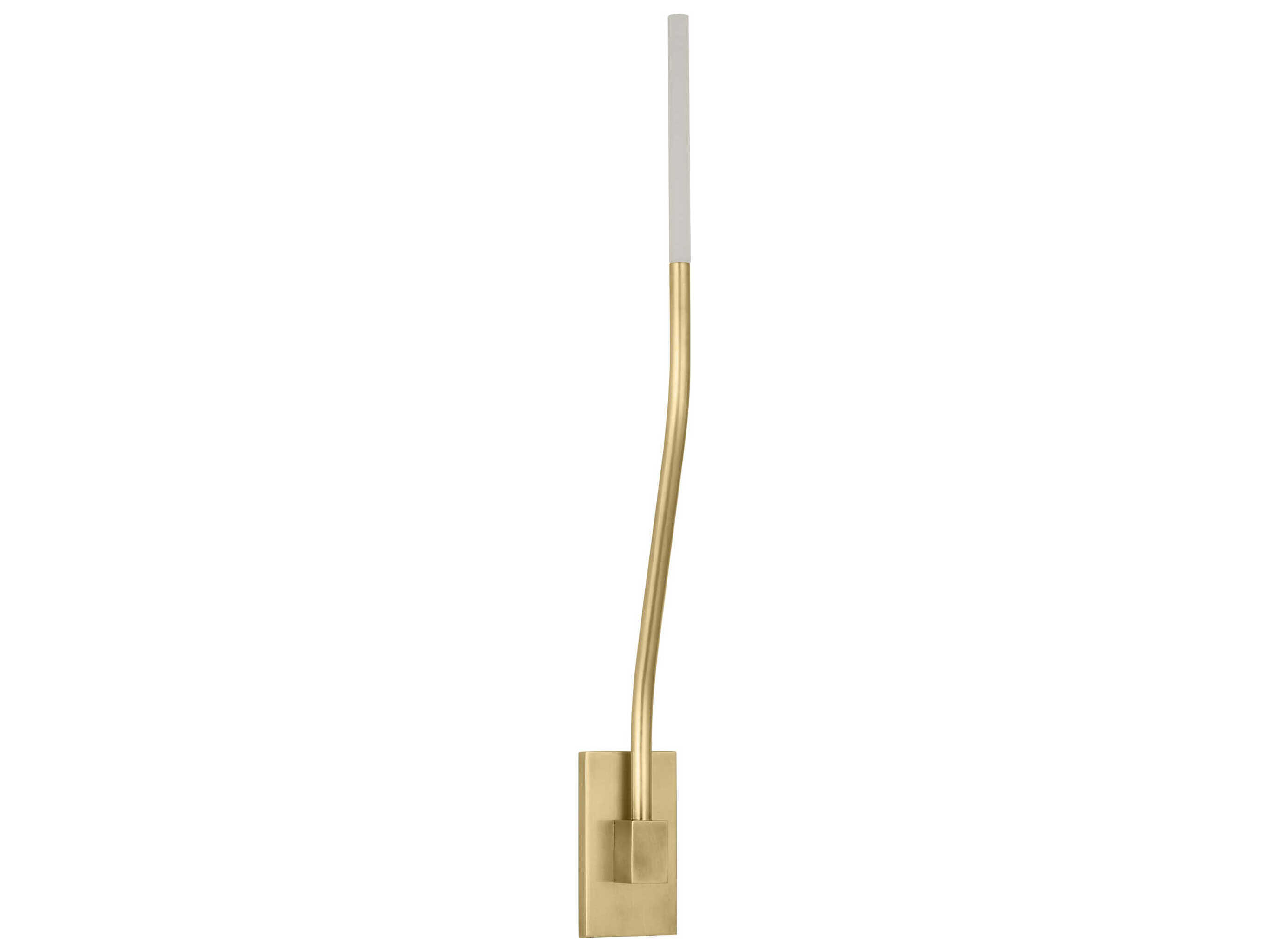 Visual Comfort Modern Lajos 1-Light Brass Wall Sconce