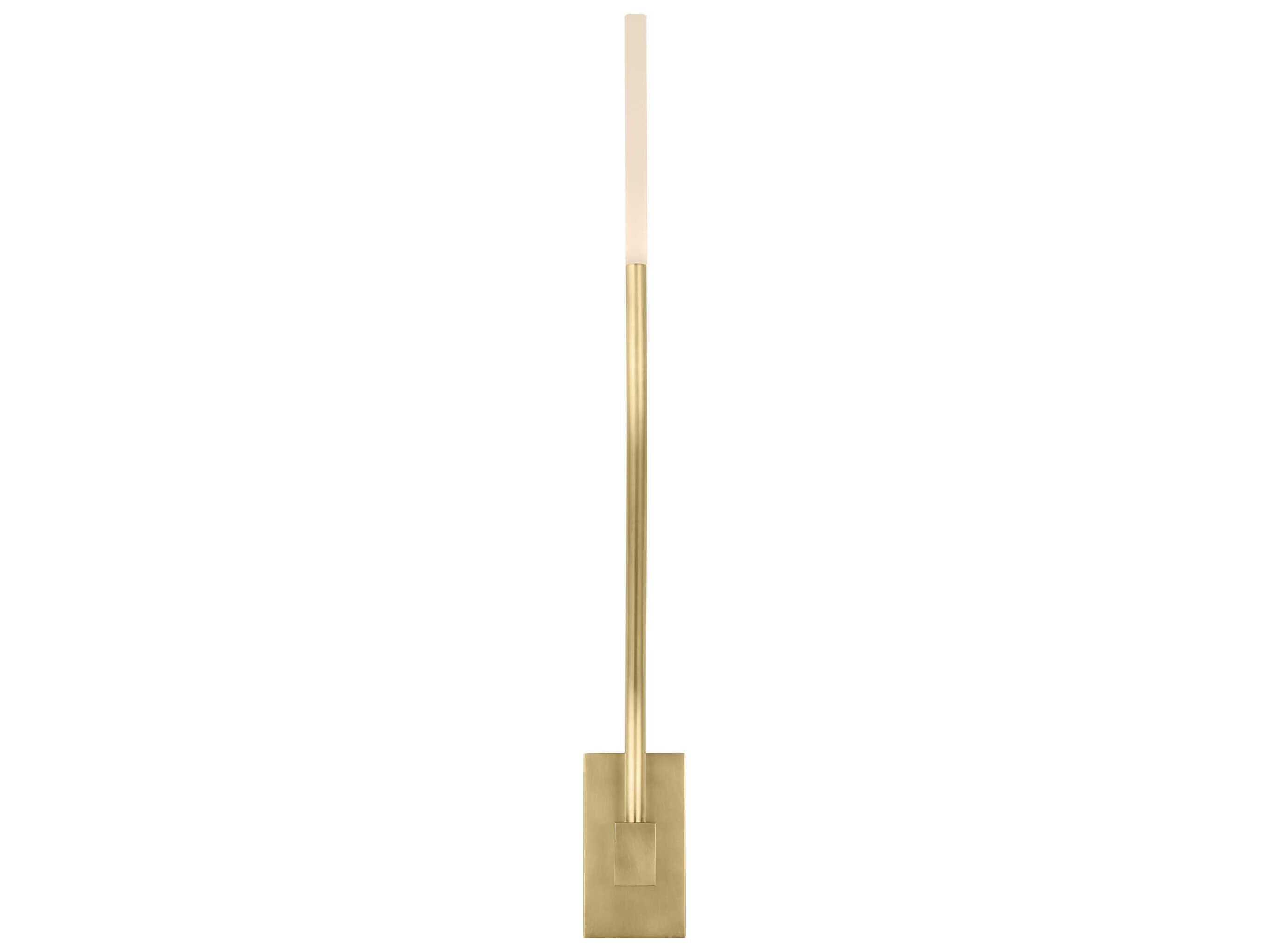 Visual Comfort Modern Lajos 1-Light Brass Wall Sconce