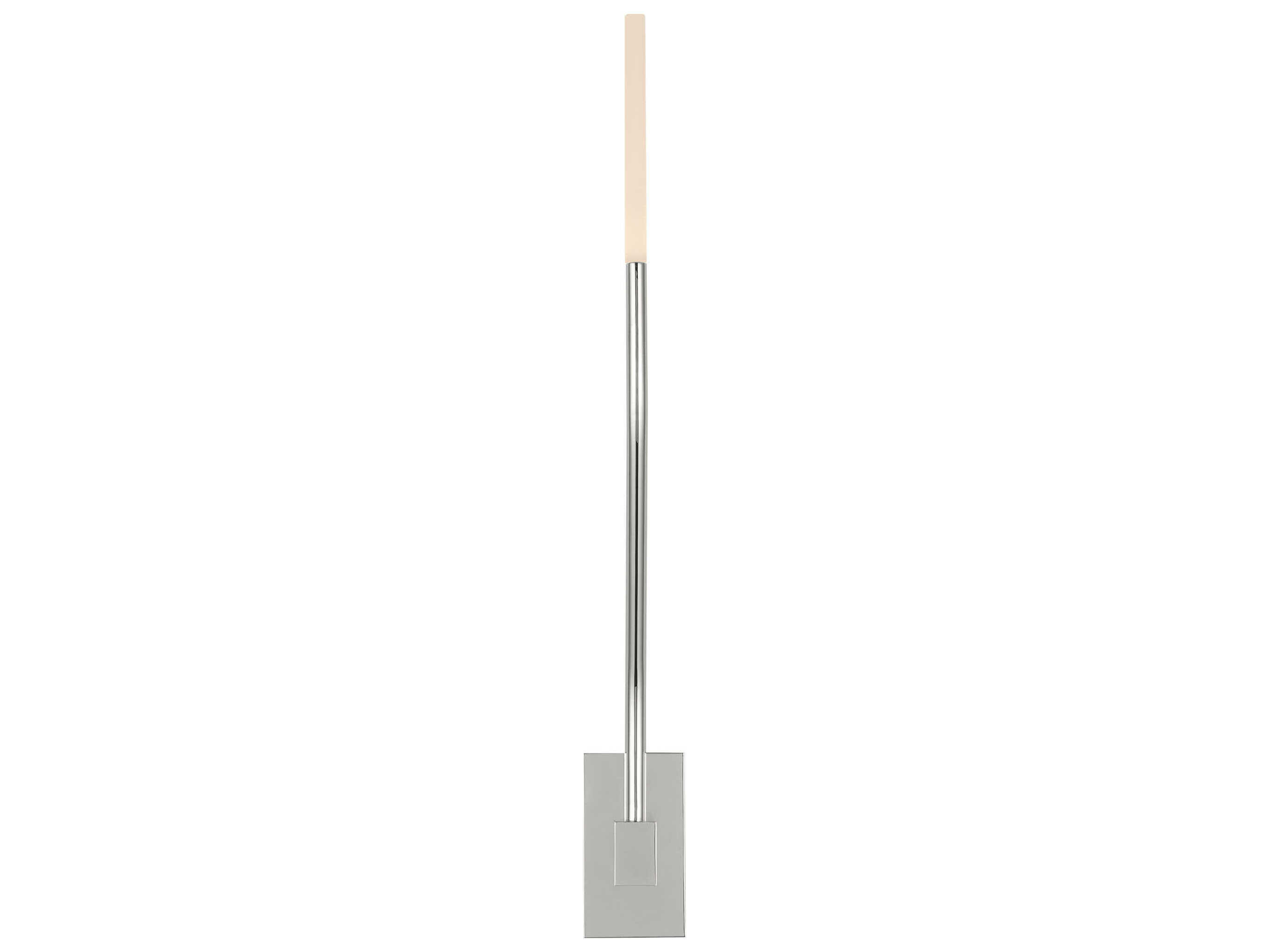 Visual Comfort Modern Lajos 1-Light Polished Nickel Wall Sconce