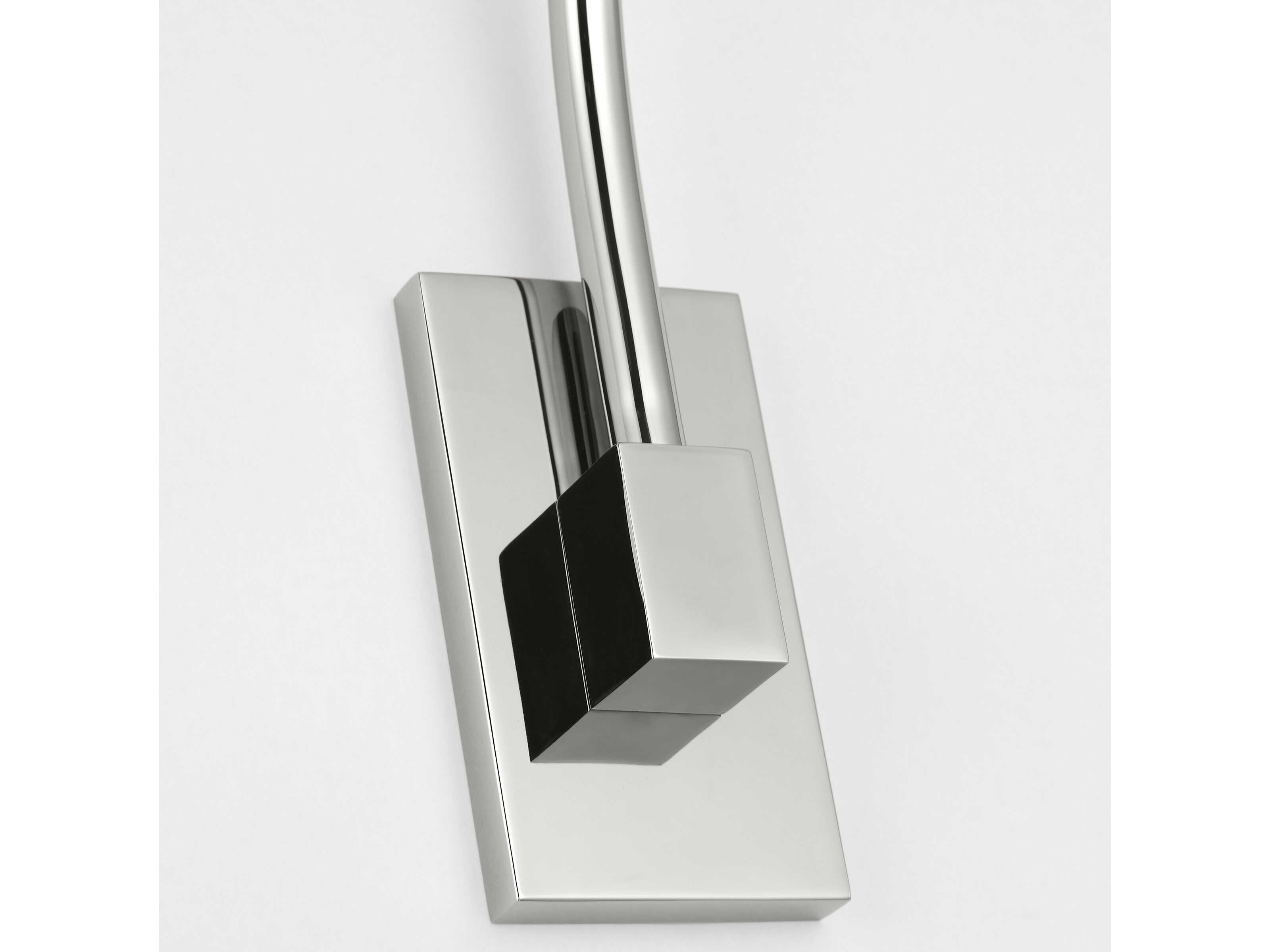 Visual Comfort Modern Lajos 1-Light Polished Nickel Wall Sconce
