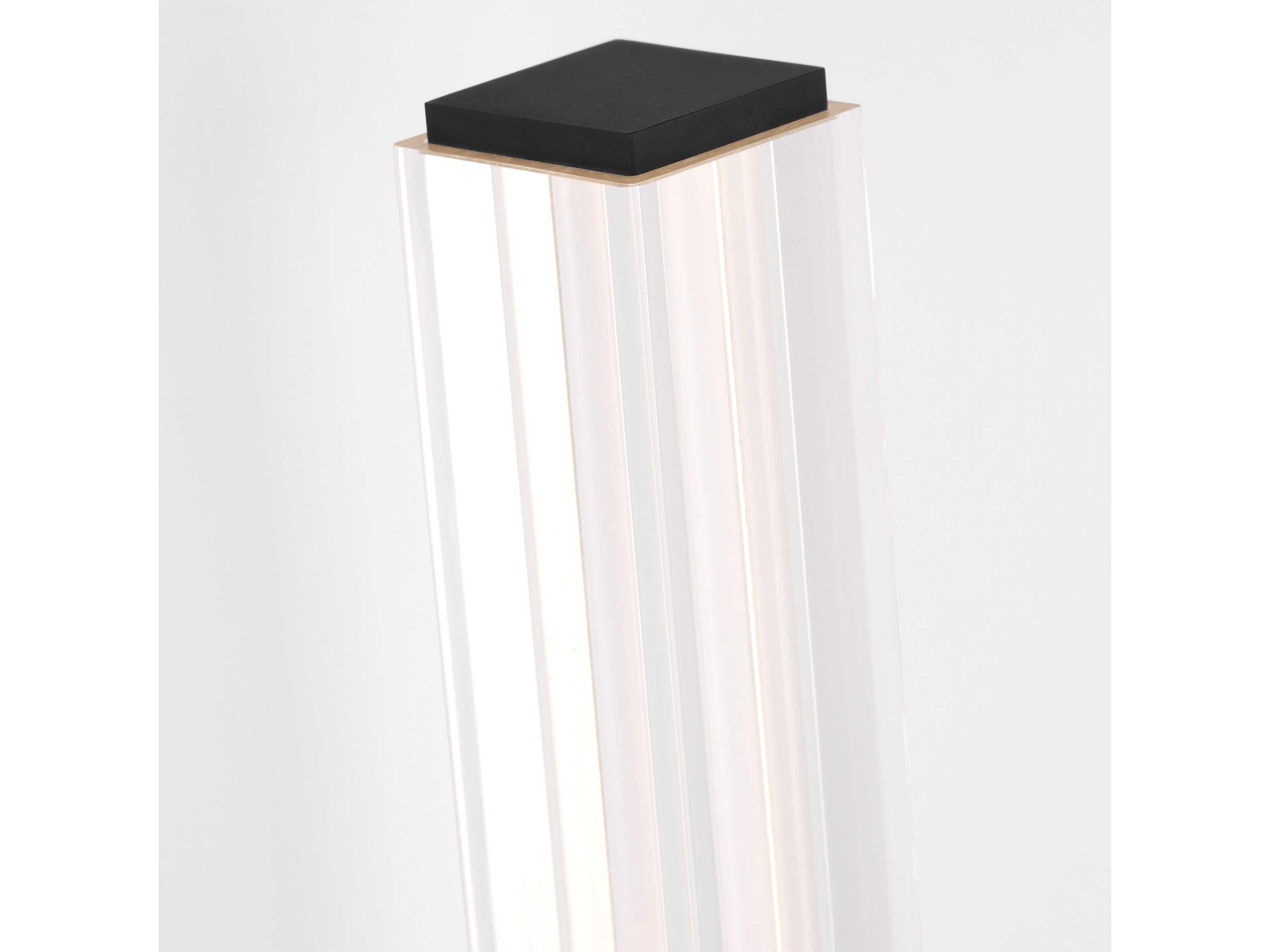 Visual Comfort Modern Reiya 1-Light Nightshade Black Wall Sconce