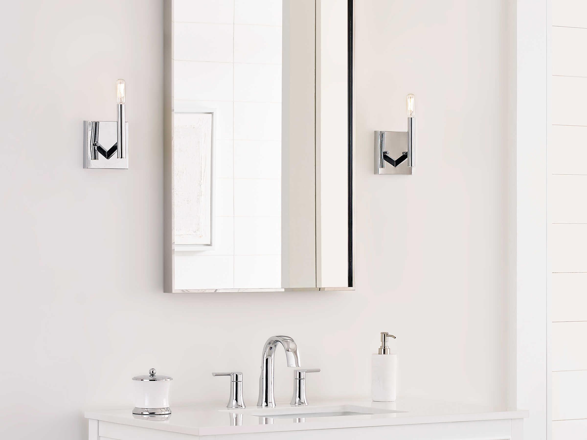 Visual Comfort Studio Vector 1-Light Chrome Wall Sconce