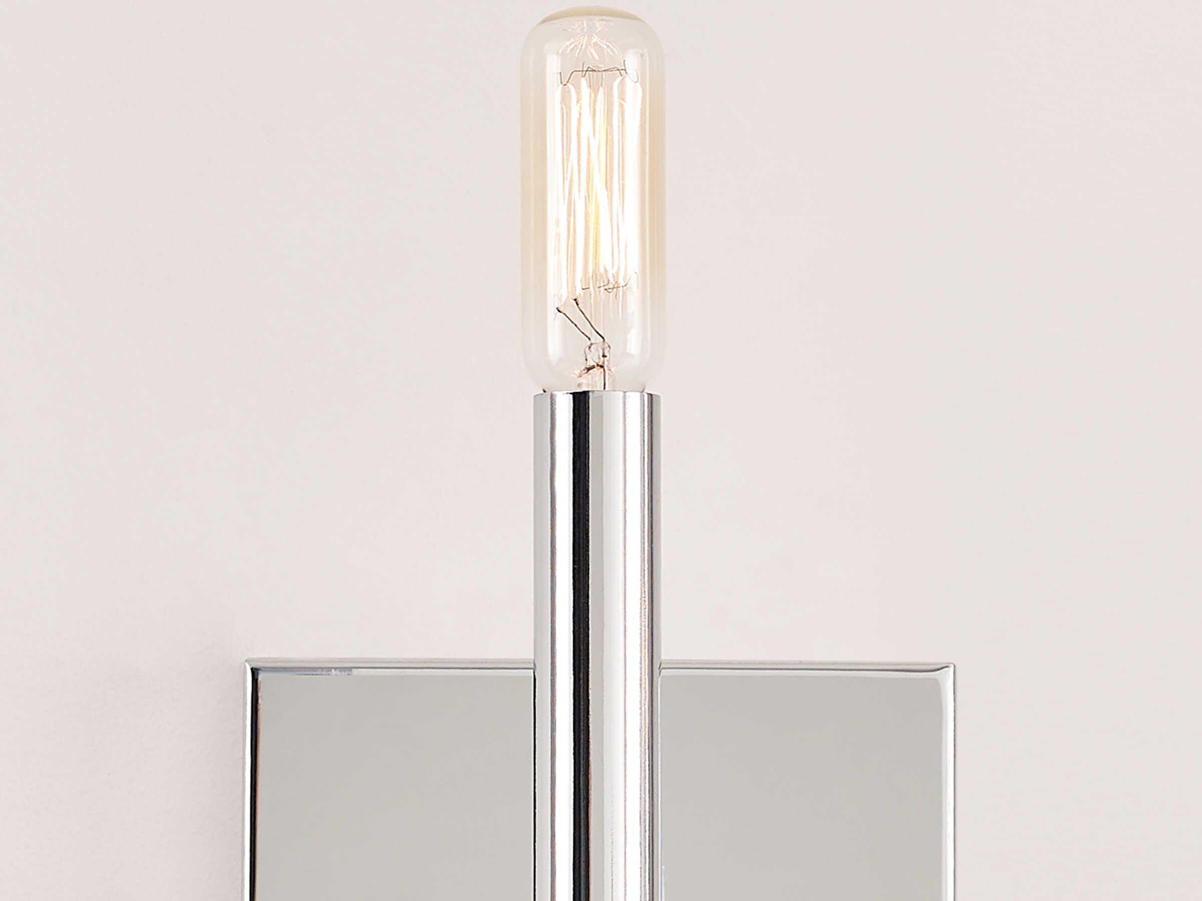 Visual Comfort Studio Vector 1-Light Chrome Wall Sconce