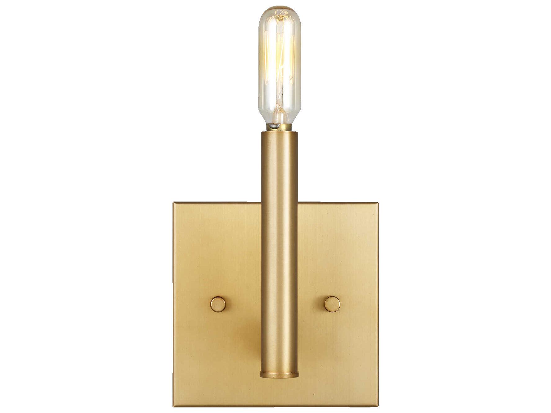 Visual Comfort Studio Vector 1-Light Satin Brass Wall Sconce