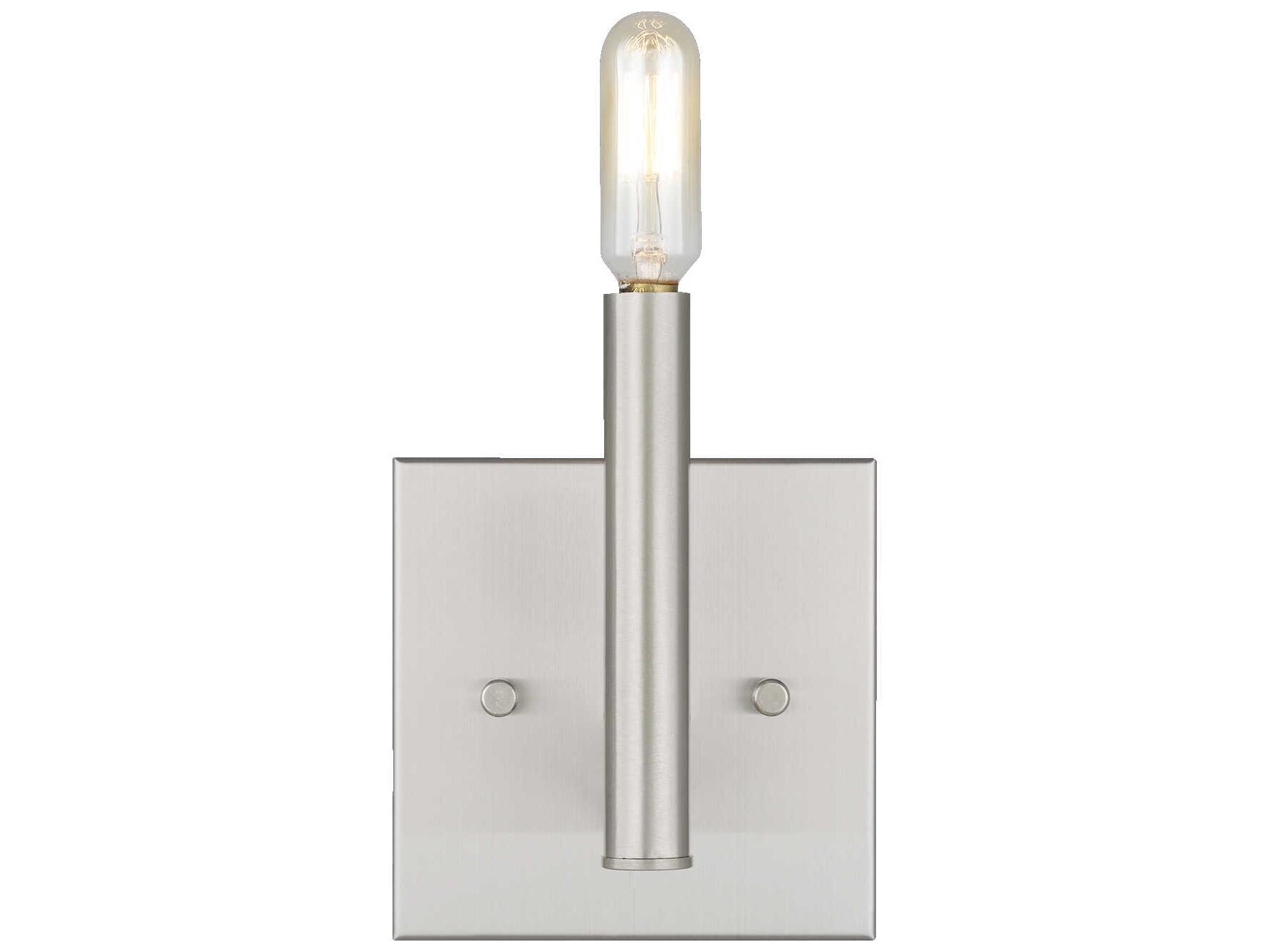 Visual Comfort Studio Vector 1-Light Brushed Nickel Wall Sconce