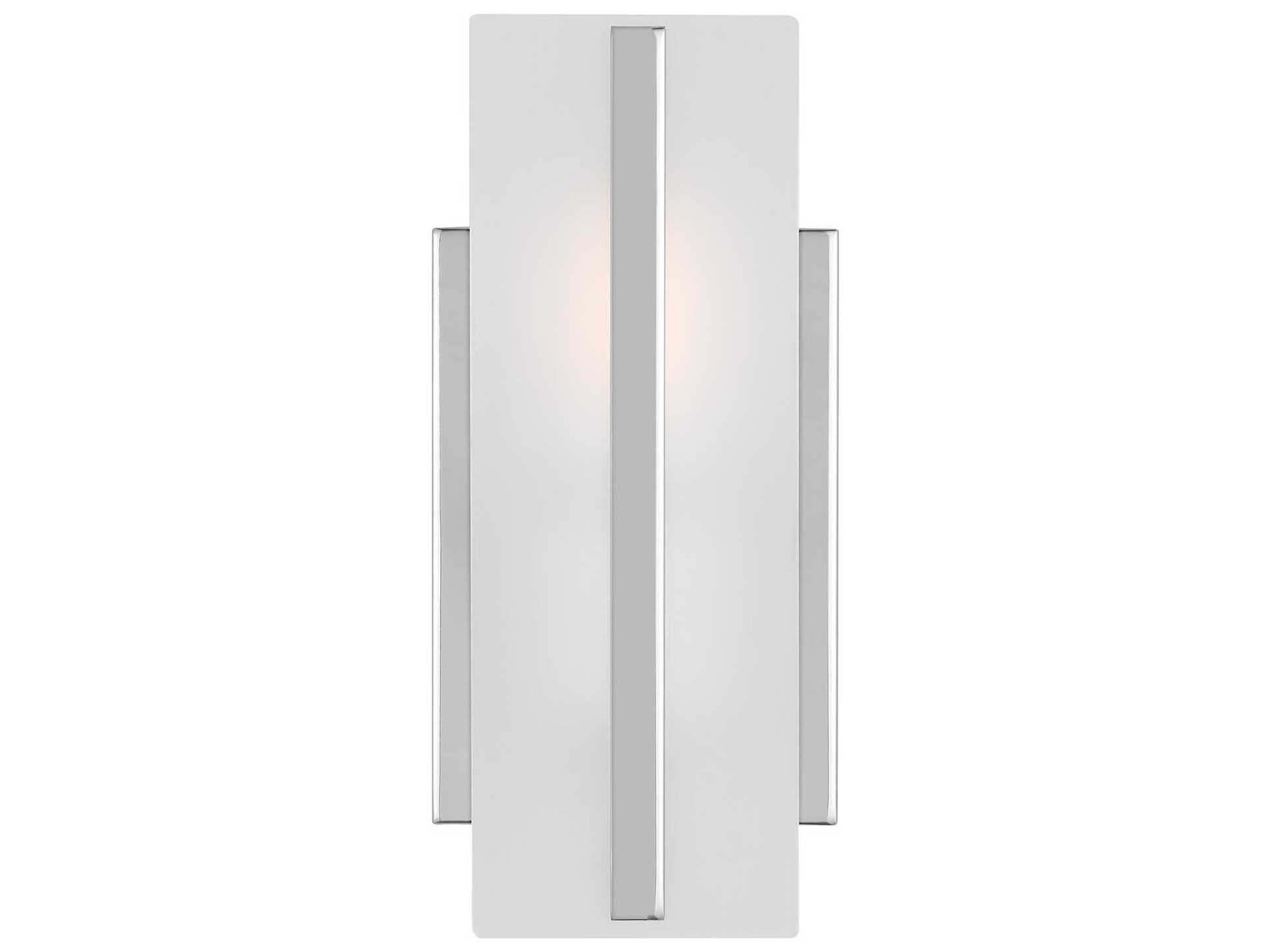 Visual Comfort Studio Dex 1-Light Chrome Wall Sconce