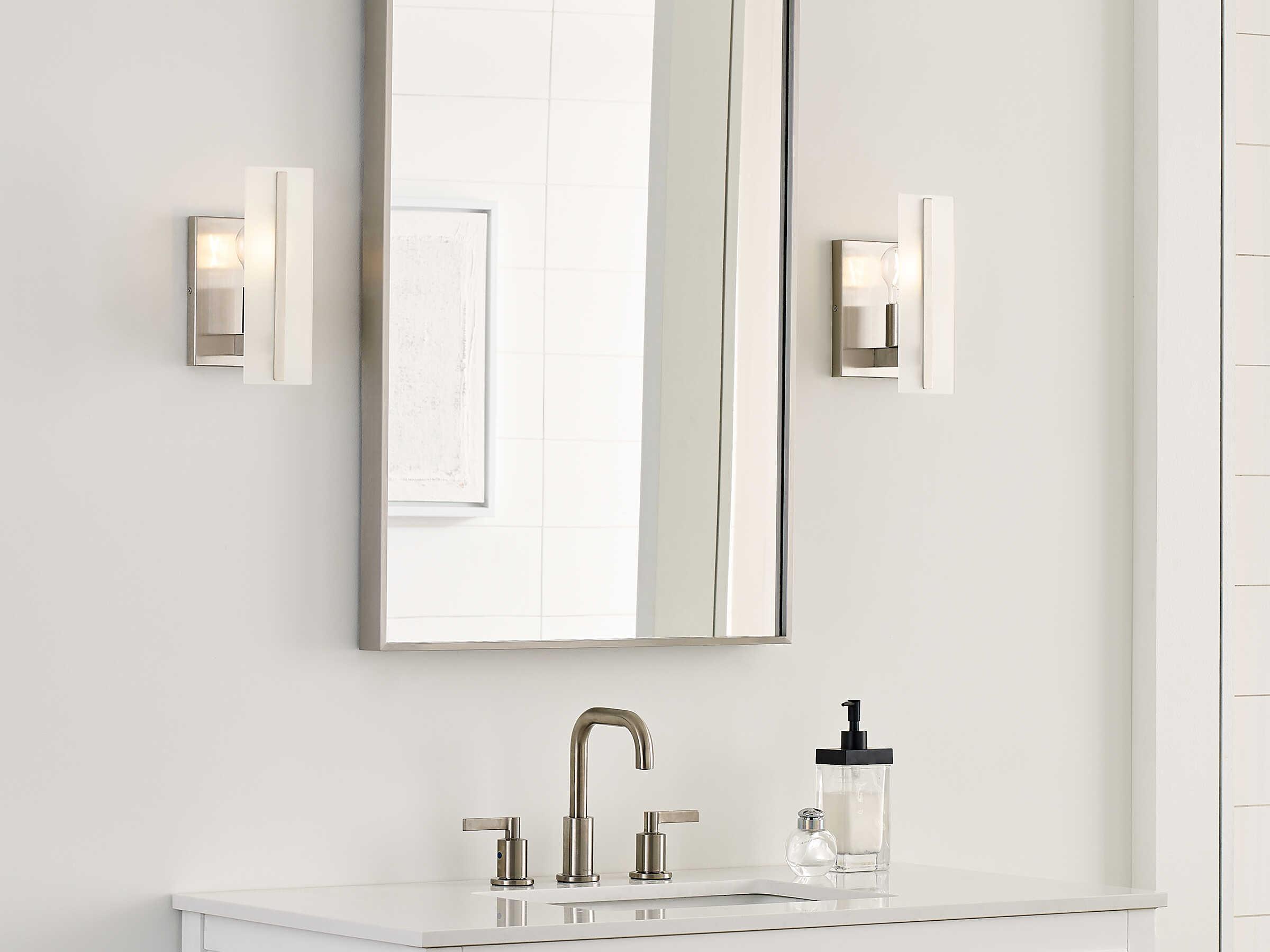 Visual Comfort Studio Dex 1-Light Brushed Nickel Wall Sconce